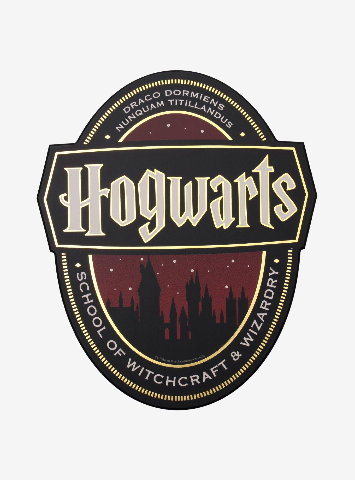 Harry Potter Hogwarts Sign Wall Art, , hi-res