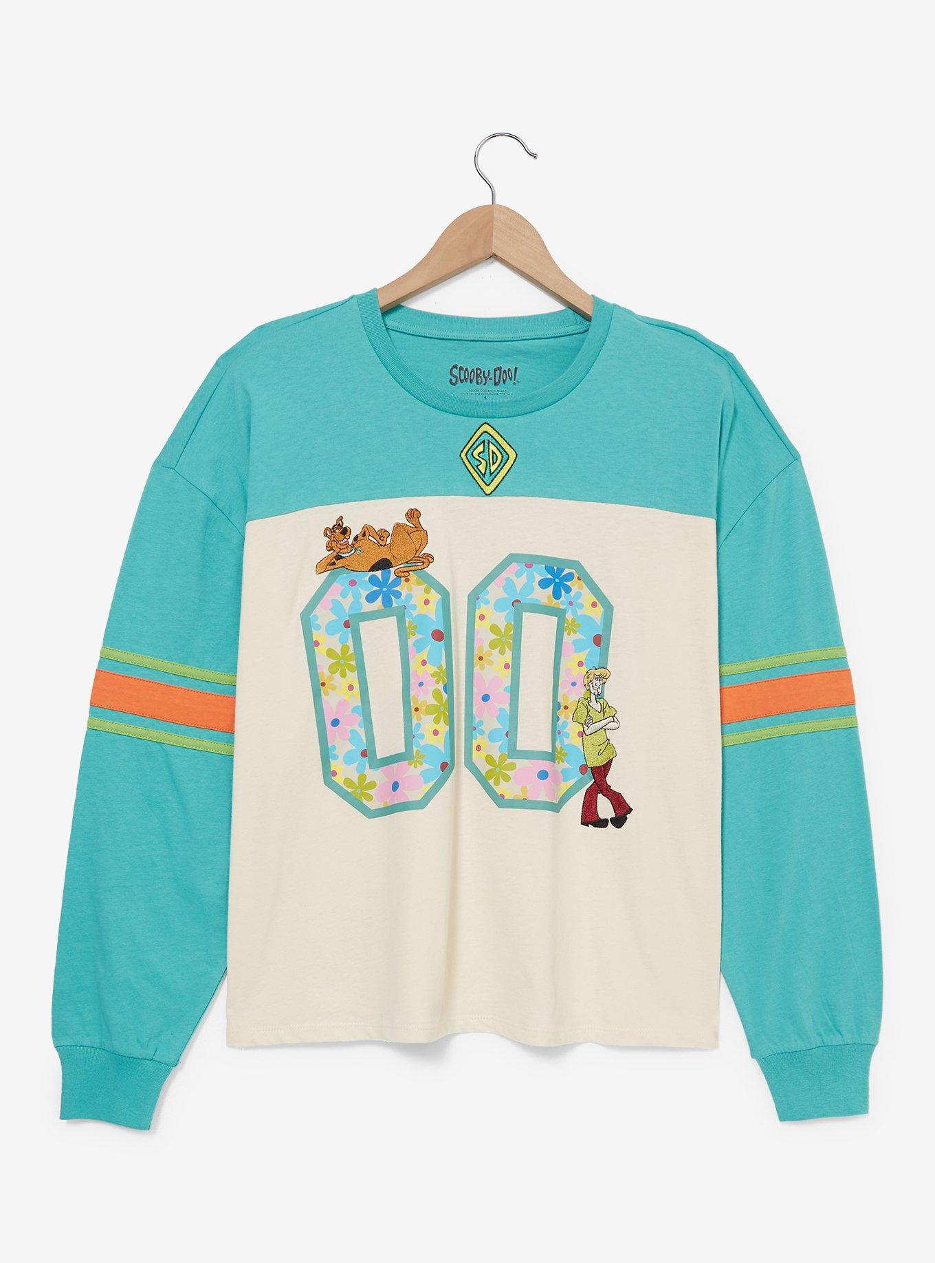 Scooby-Doo! Shaggy and Scooby Mystery Machine Women's Plus Size Long Sleeve T-Shirt — BoxLunch Exclusive, , hi-res