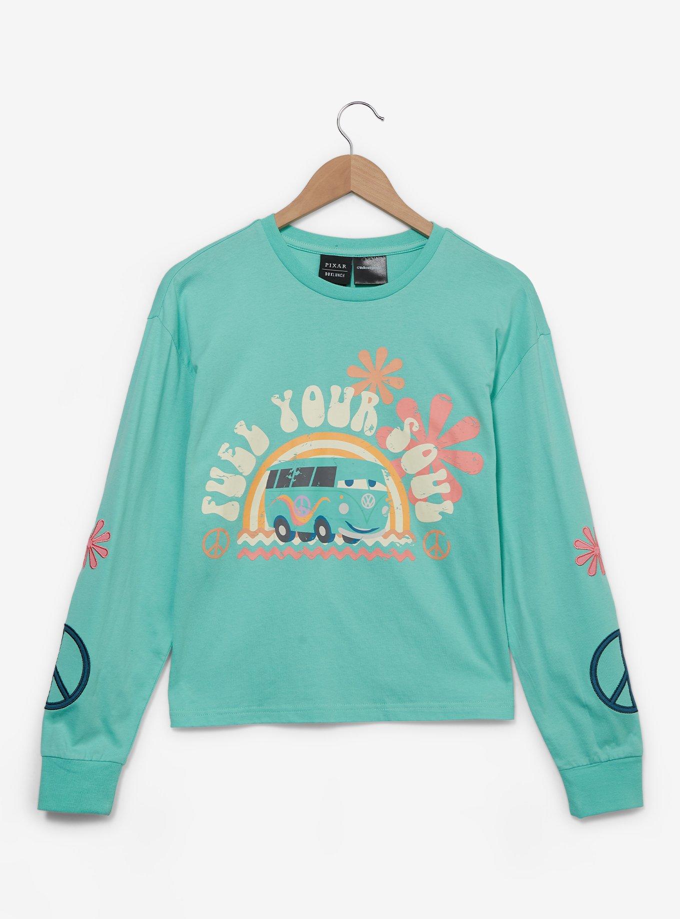 Disney Pixar Cars Fillmore Fuel Your Soul Women's Plus Size Long Sleeve T-Shirt, , hi-res