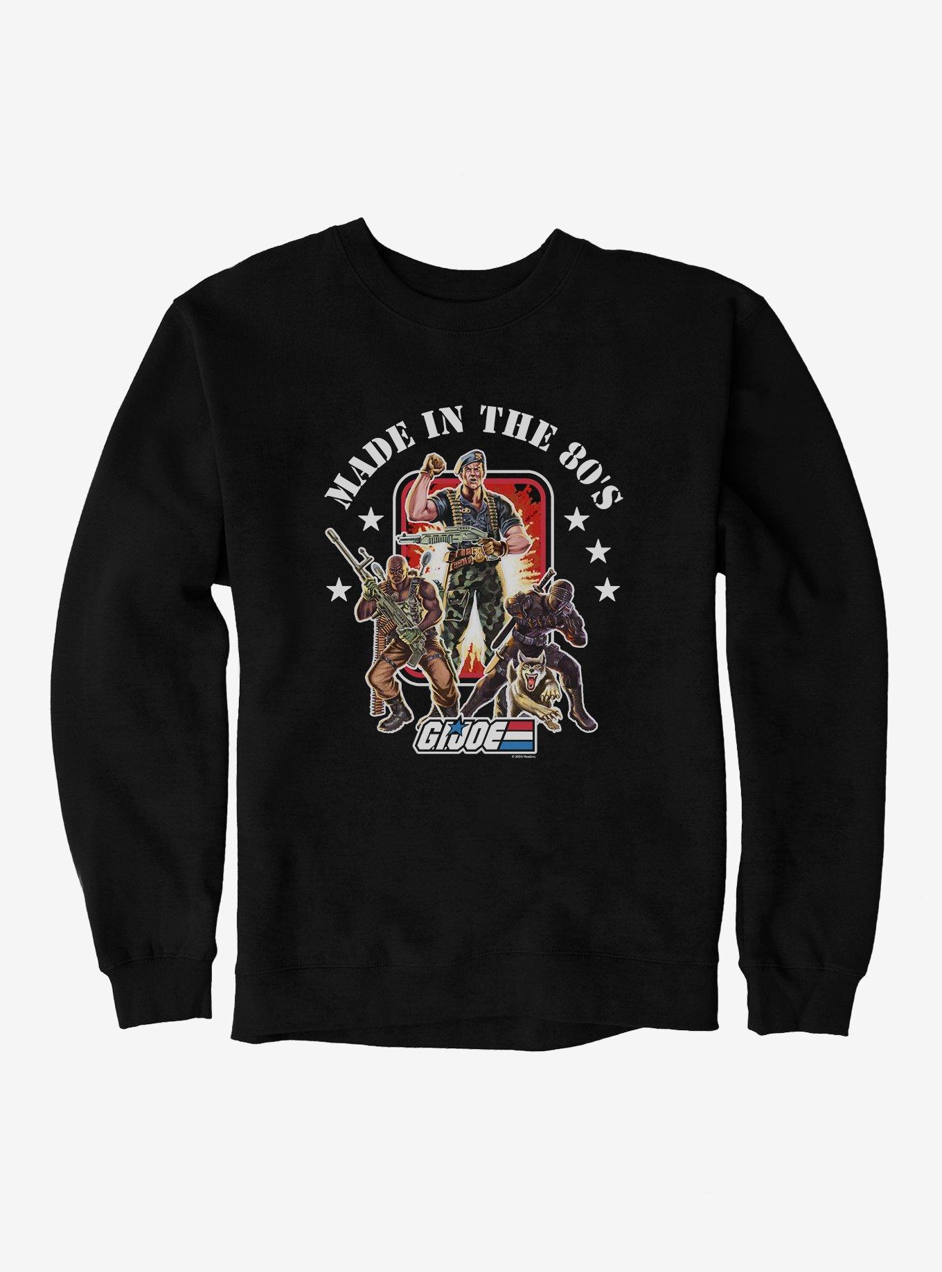 G.I. Joe Made In The 80's Sweatshirt, BLACK, hi-res