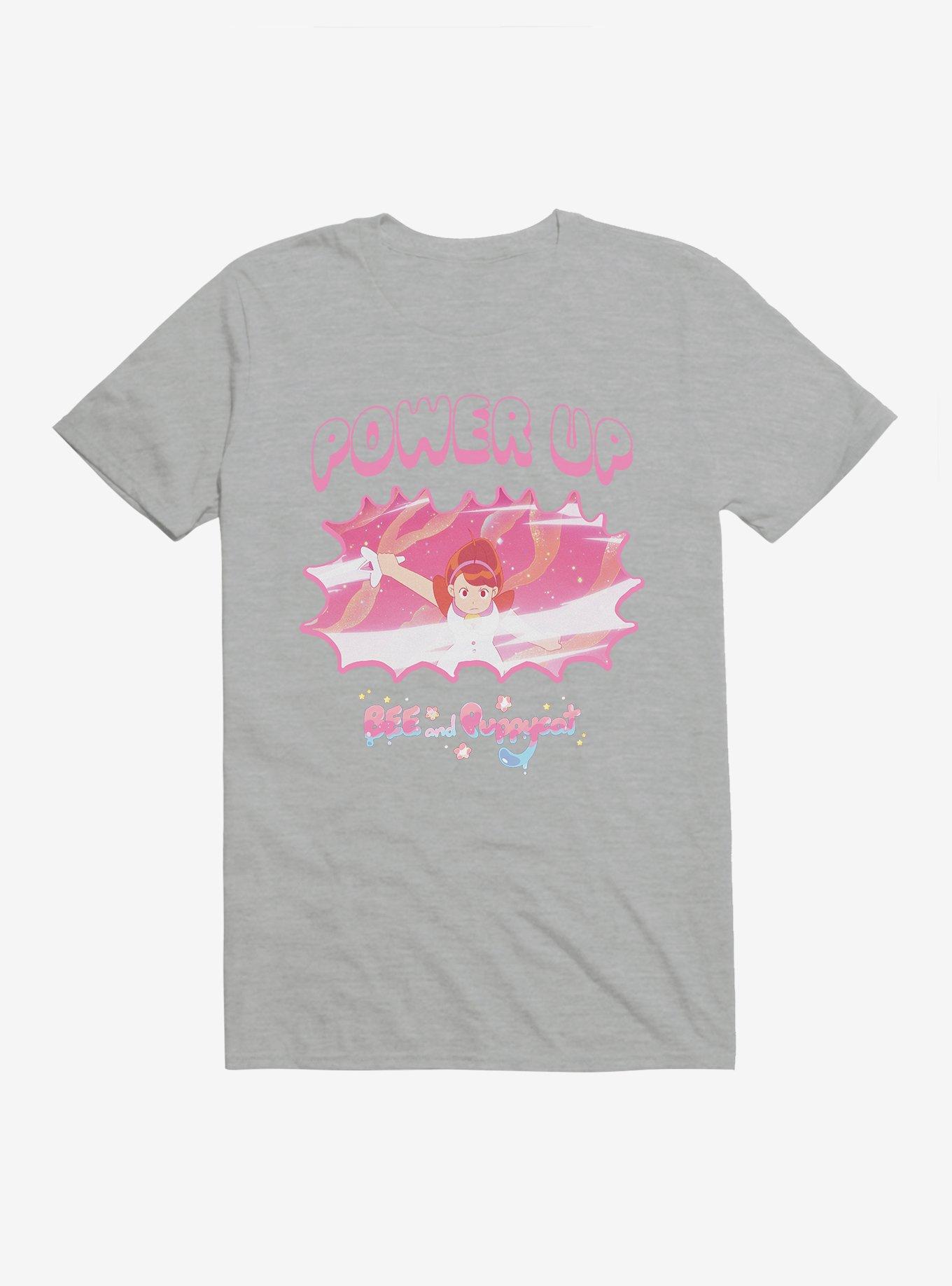 Bee and Puppycat Power Up T-Shirt, SPORT GRAY, hi-res