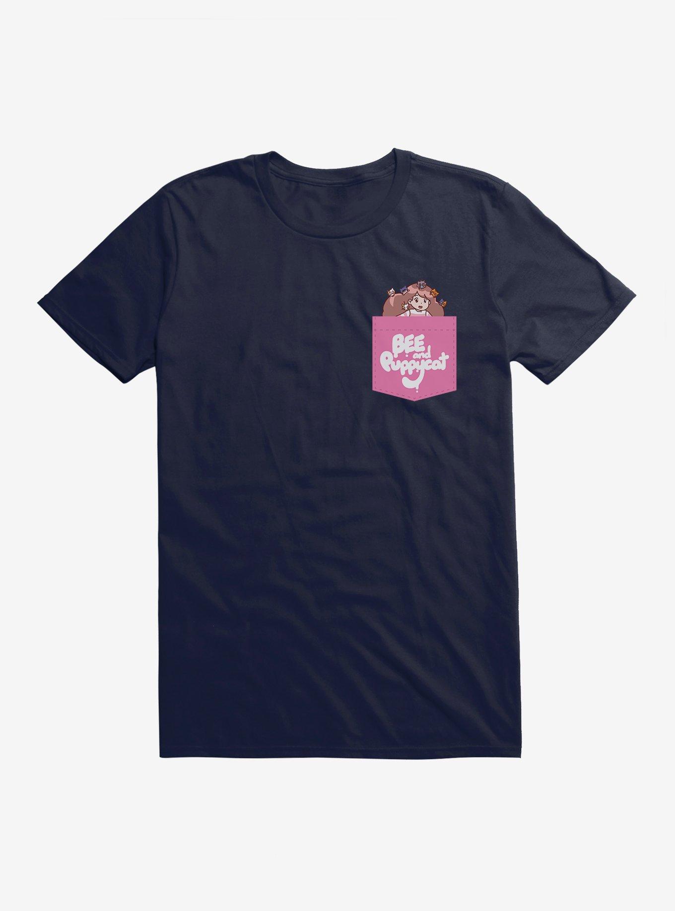 Bee and Puppycat Bee Pocket T-Shirt, NAVY, hi-res