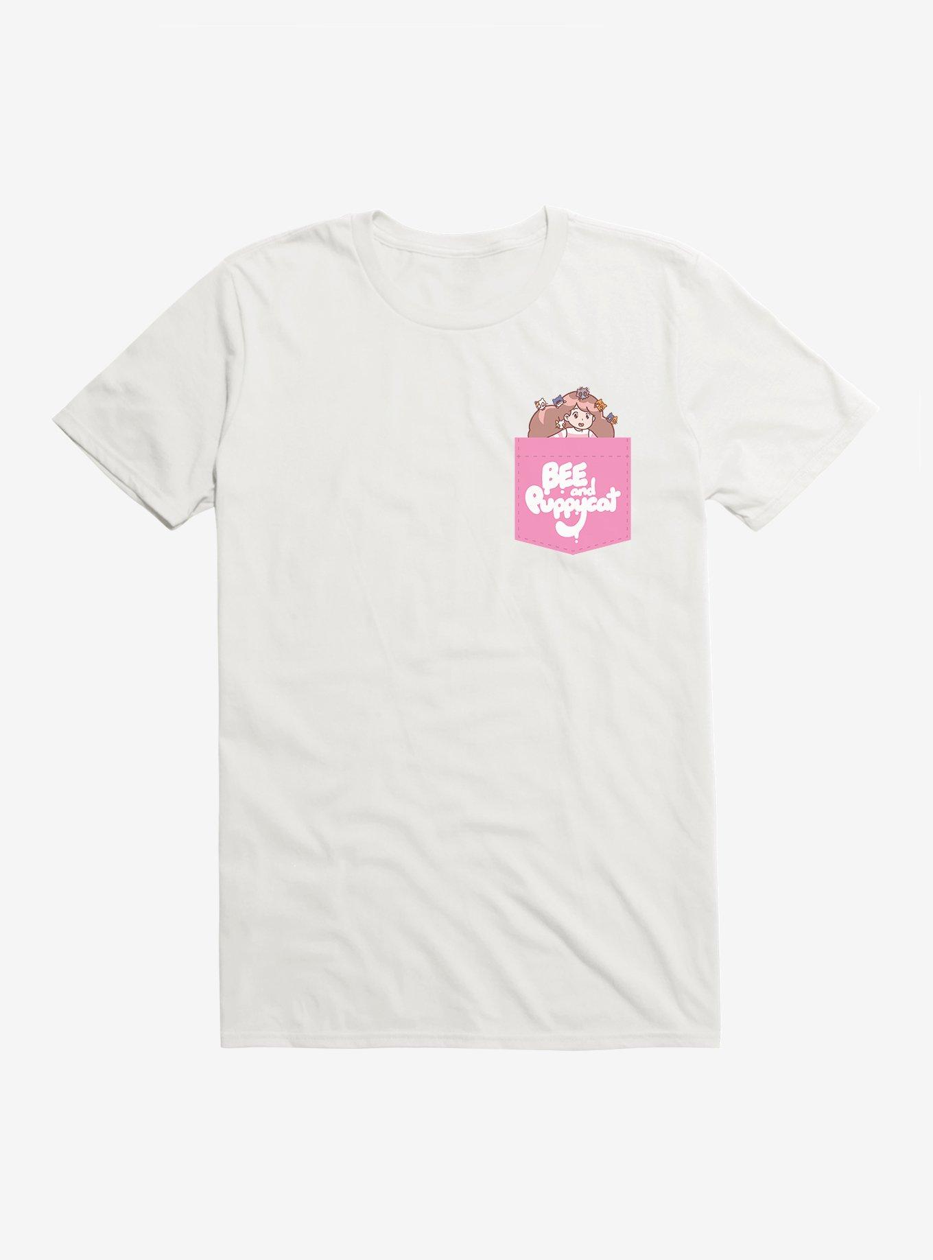 Bee and Puppycat Bee Pocket T-Shirt, WHITE, hi-res