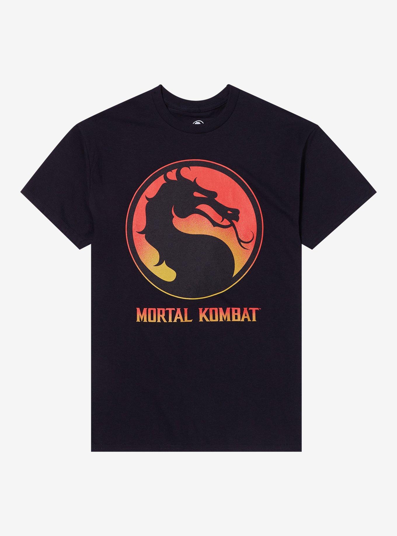 Mortal Combat Logo T-Shirt, , hi-res