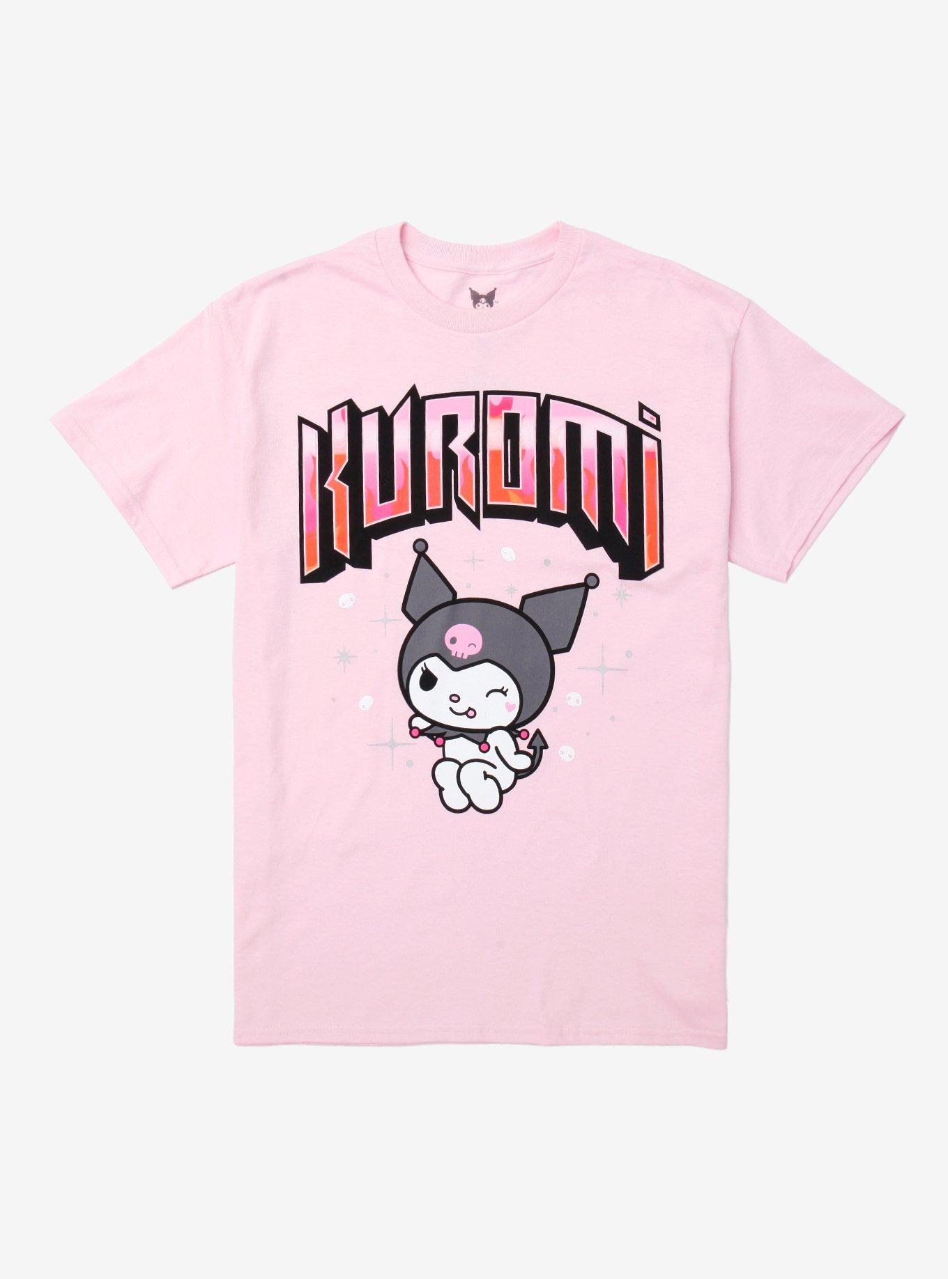 Kuromi Winking T-Shirt, , hi-res