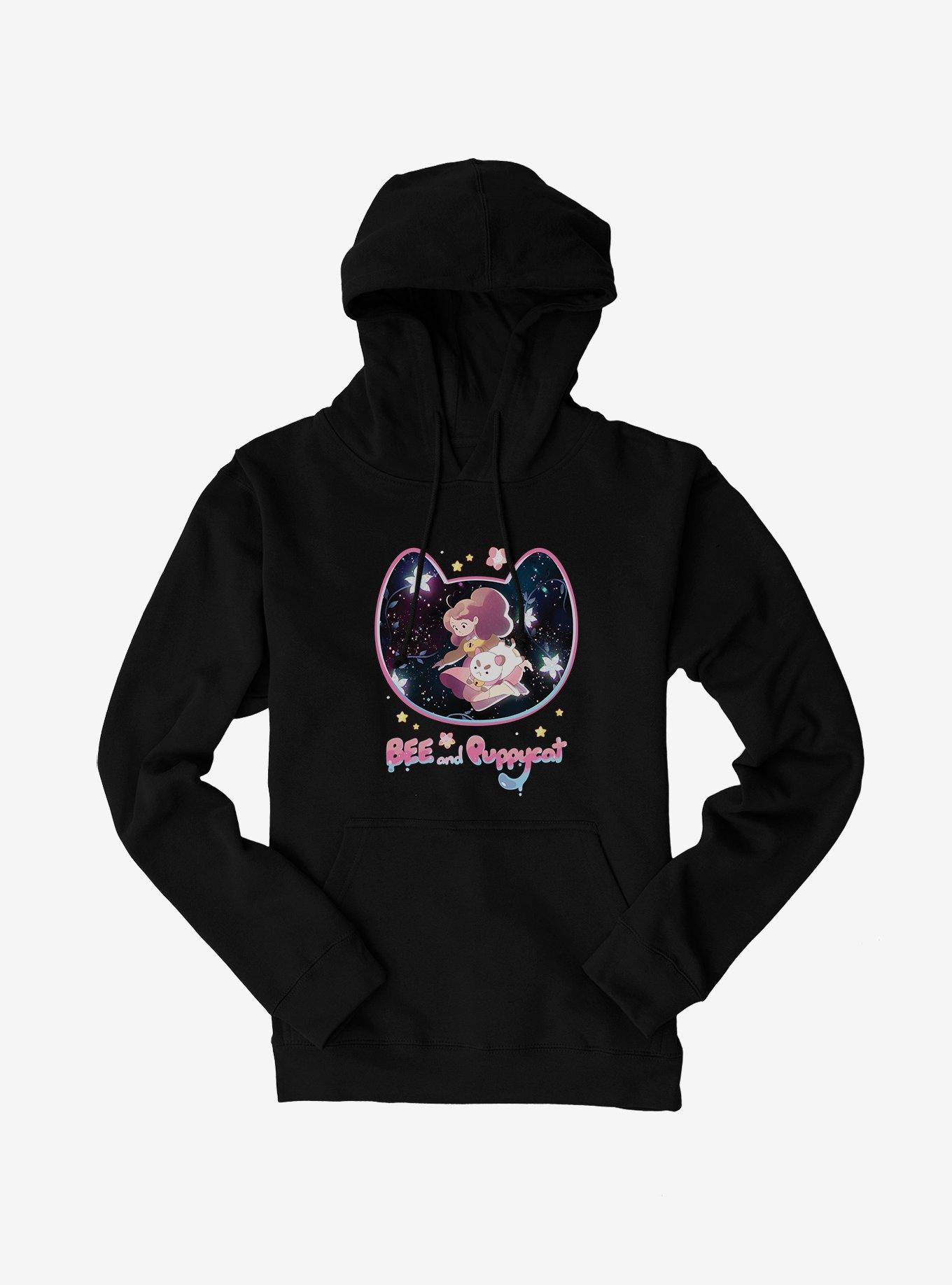 Bee and Puppycat Flower Galaxy Hoodie, , hi-res