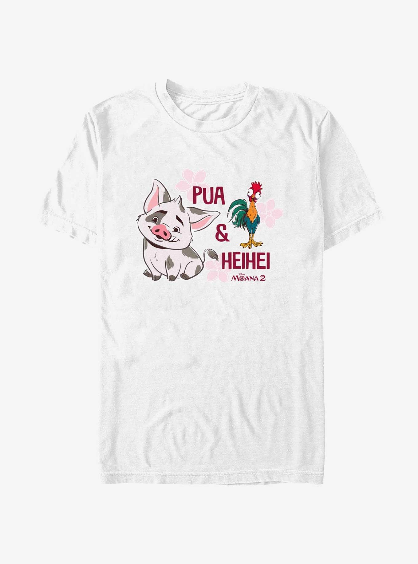 Disney Moana 2 Pua And Hei Hei T-Shirt