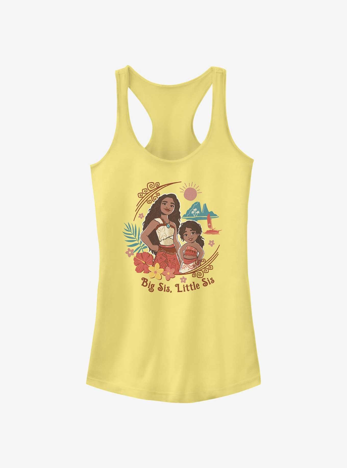 Disney Moana 2 Sisters Girls Tank, BANANA, hi-res