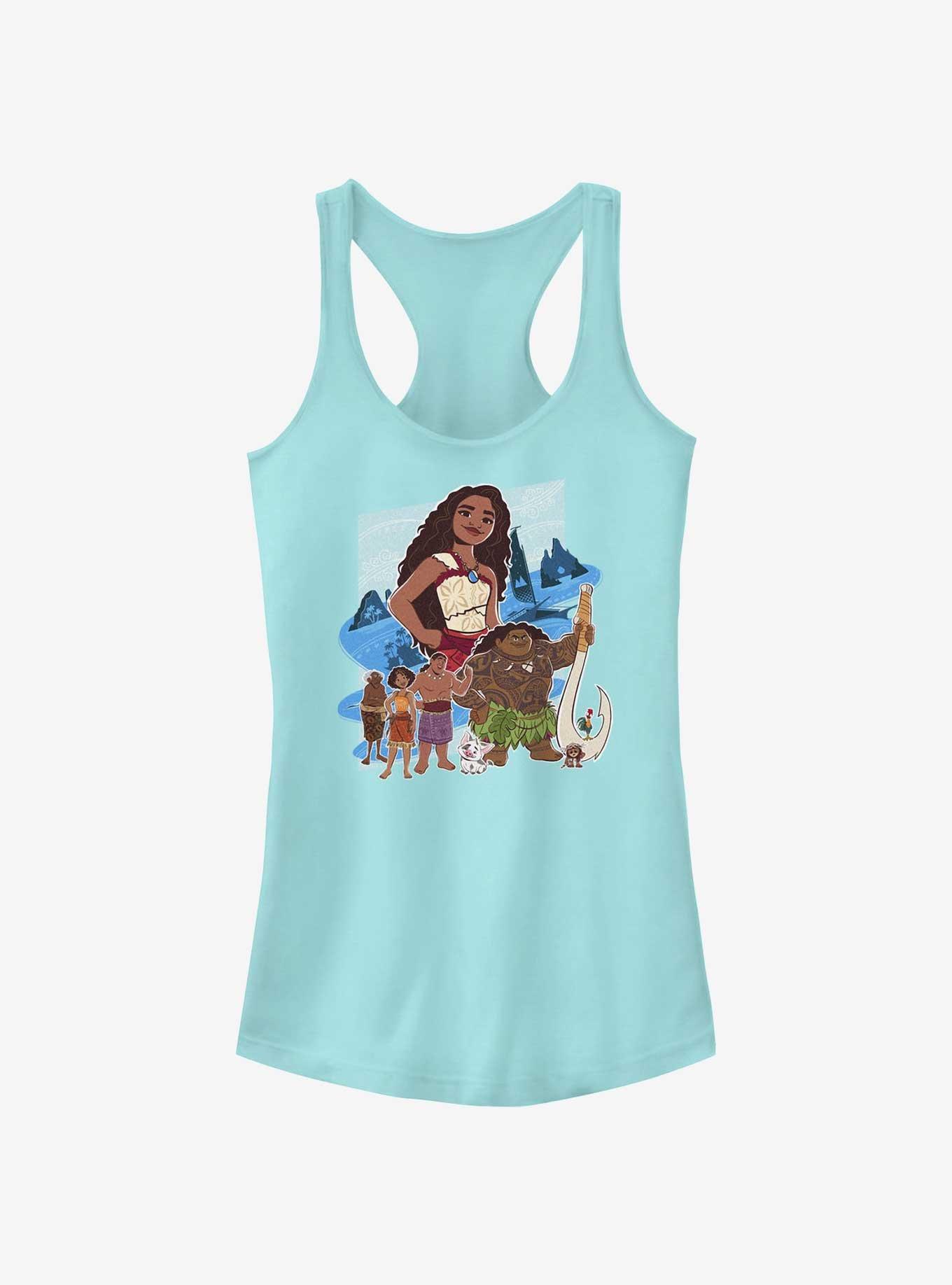 Disney Moana 2 Group Girls Tank, , hi-res