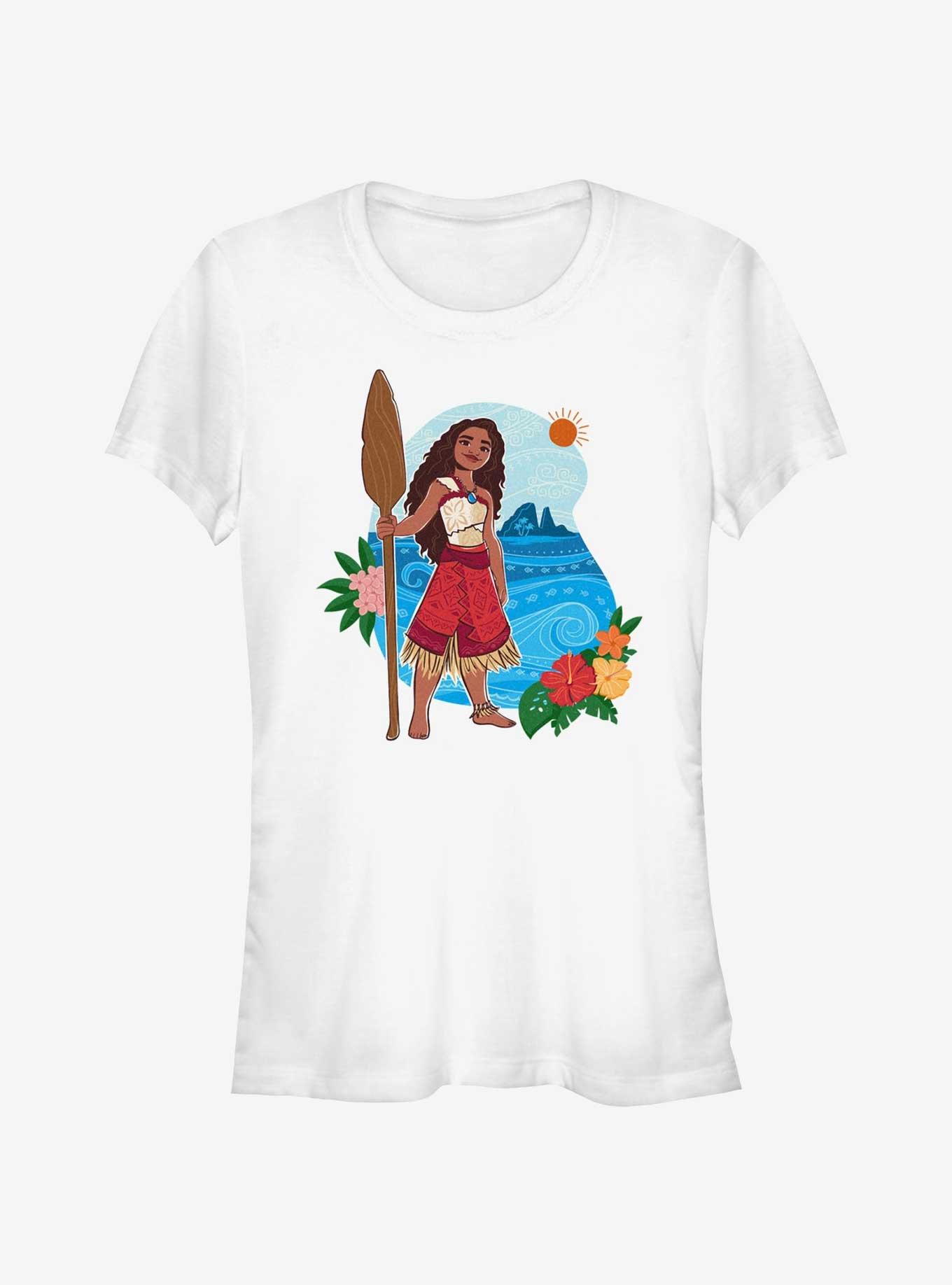 Disney Moana 2 Ready To Explore Girls T-Shirt, WHITE, hi-res