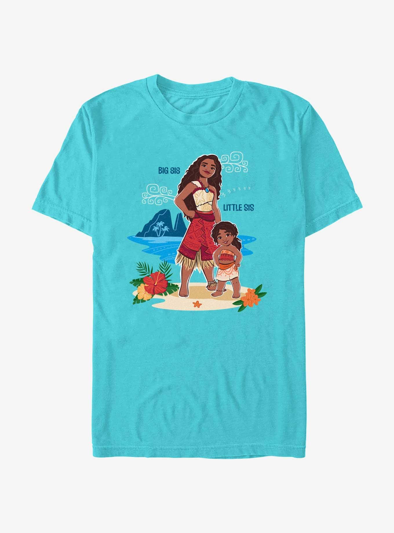 Disney Moana 2 Big And Little Sis Extra Soft T-Shirt, , hi-res