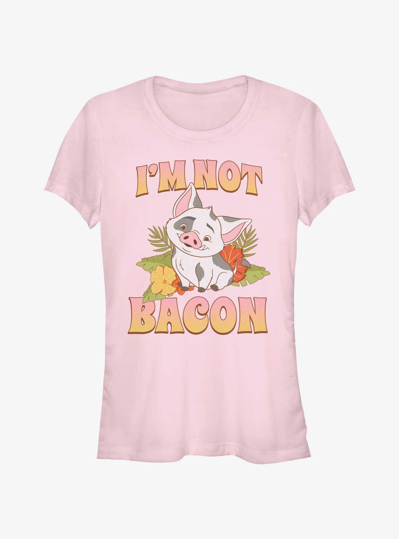 Disney Moana 2 Not Bacon Pua Girls T-Shirt, , hi-res