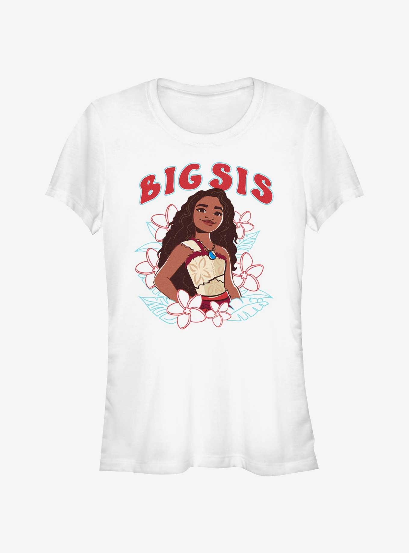 Disney Moana 2 Big Sis Moana Girls T-Shirt