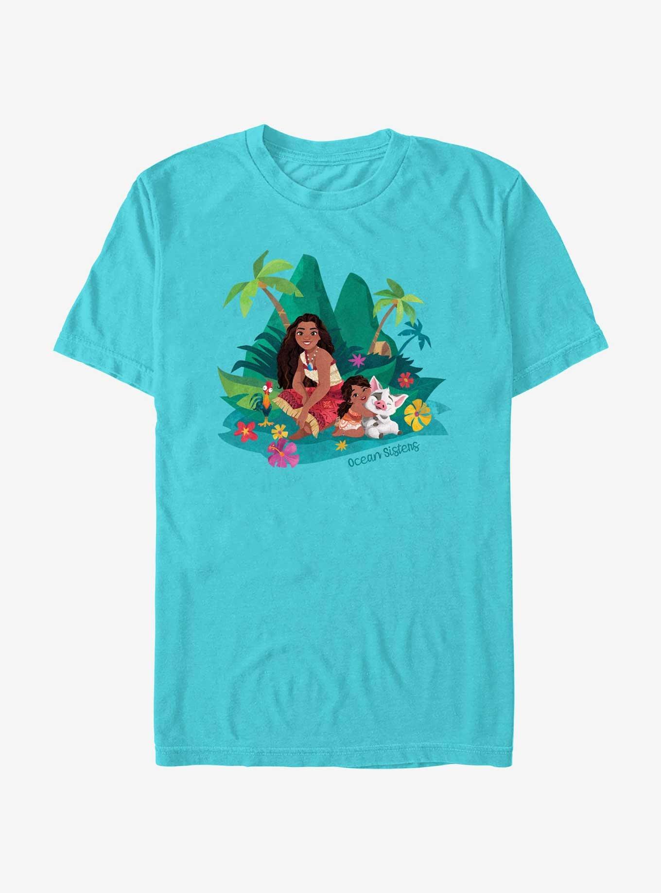 Disney Moana 2 Ocean Sisters Extra Soft T-Shirt, , hi-res