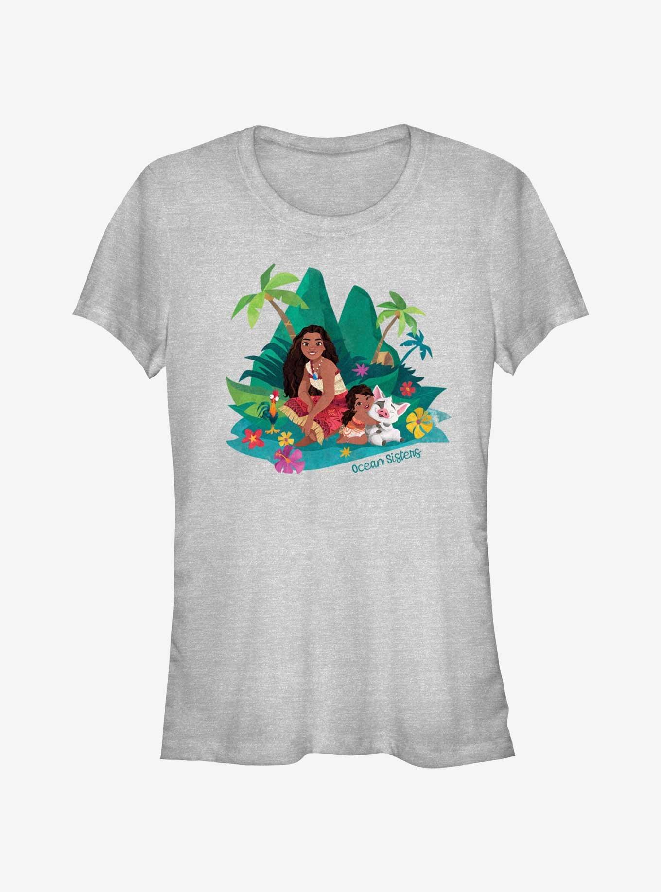 Disney Moana 2 Ocean Sisters Girls T-Shirt