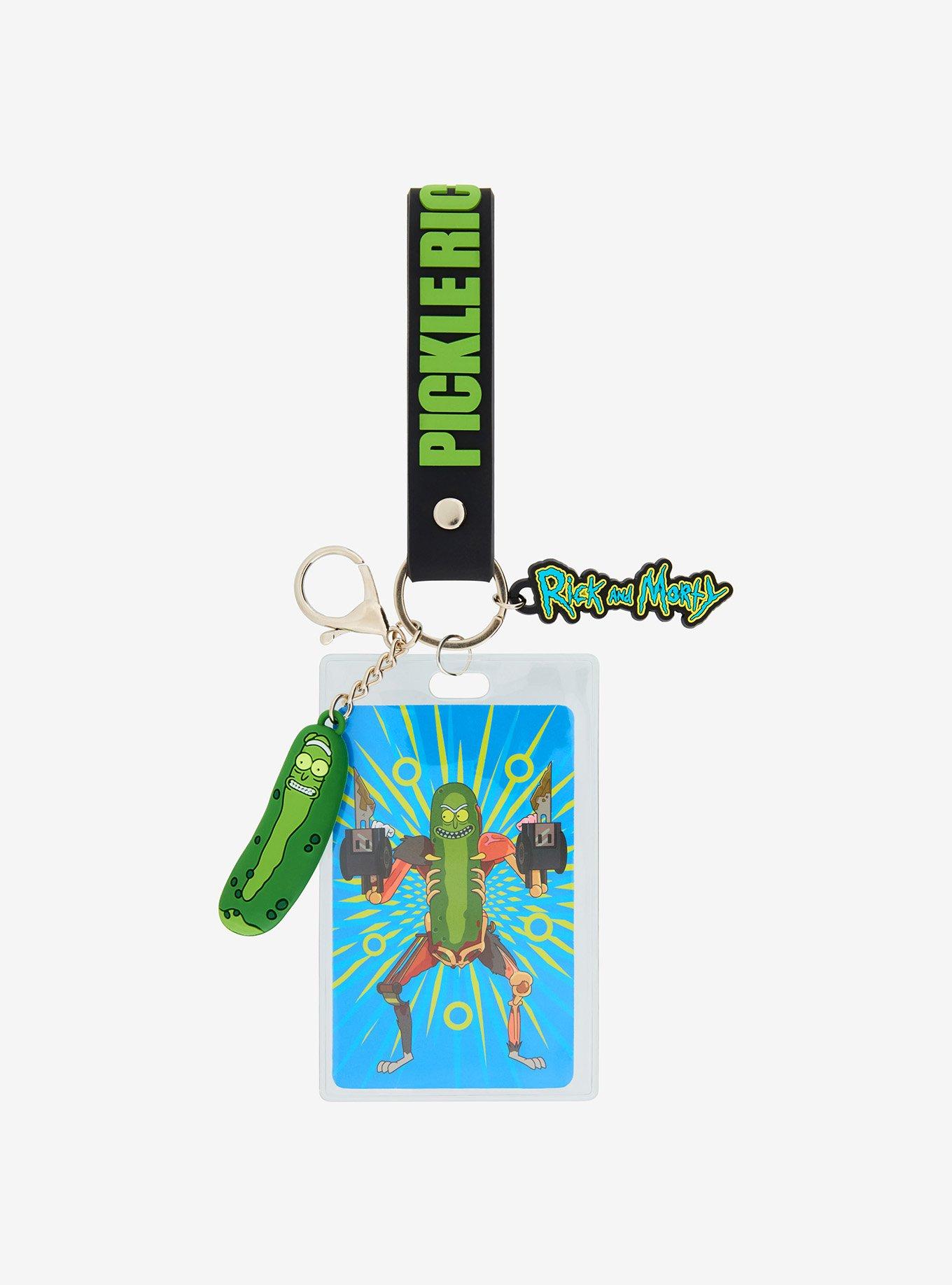 Rick And Morty Pickle Rick Wrist Lanyard, , hi-res