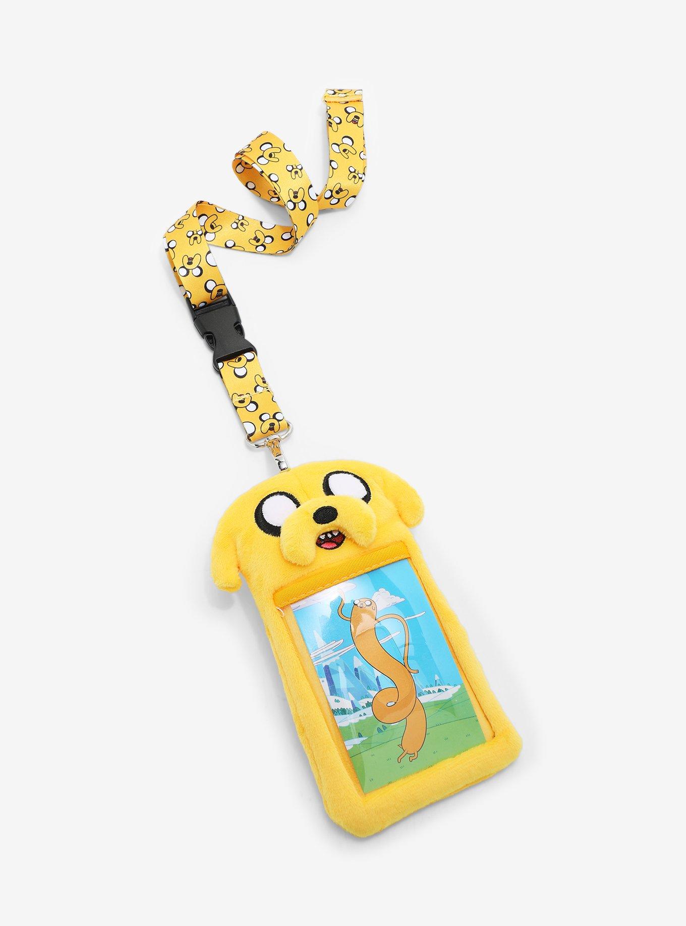 Adventure Time Jake Plush Lanyard With Cardholder, , hi-res