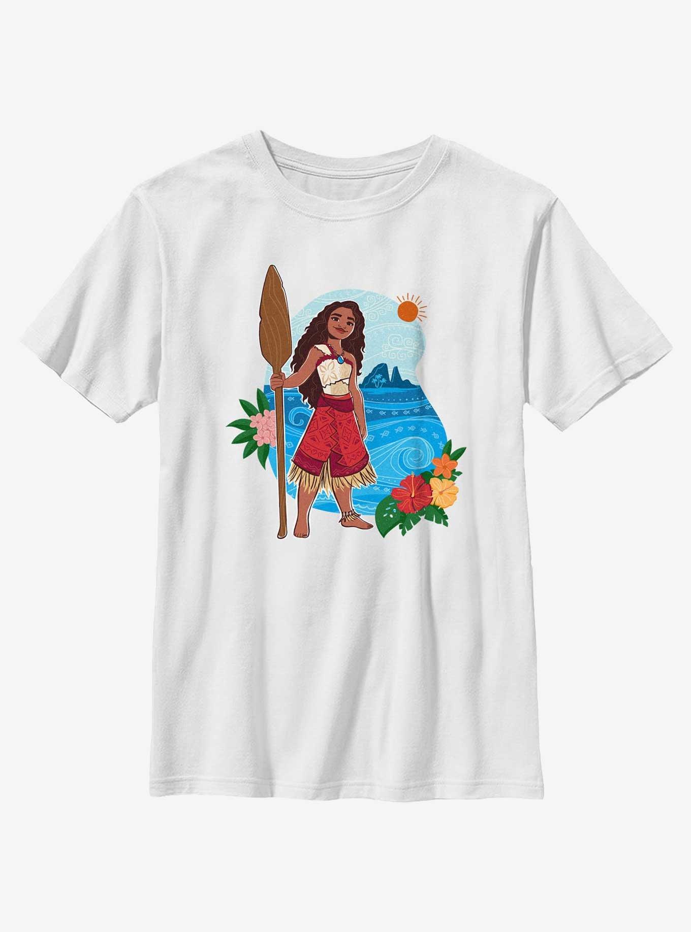 Disney Moana 2 Confident Pose Youth T-Shirt, WHITE, hi-res