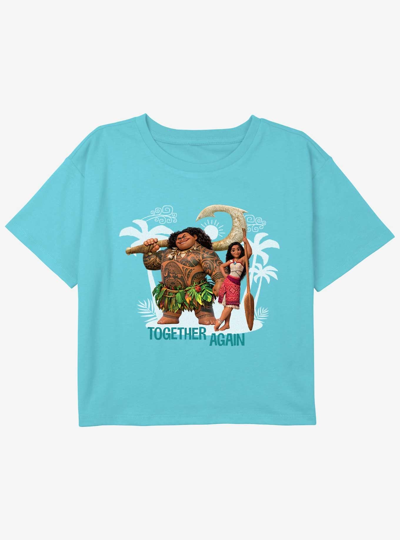 Disney Moana 2 Together Again Youth Girls Boxy T-Shirt, , hi-res