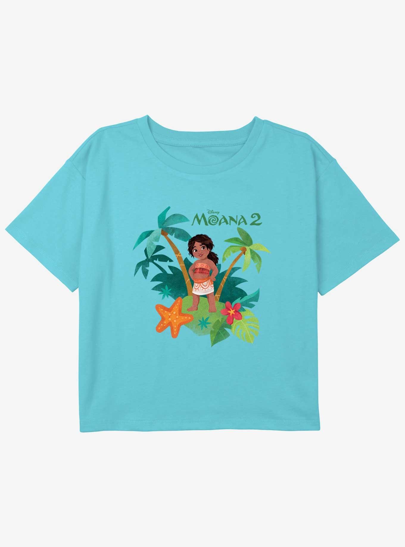 Disney Moana 2 Simea Youth Girls Boxy T-Shirt, , hi-res