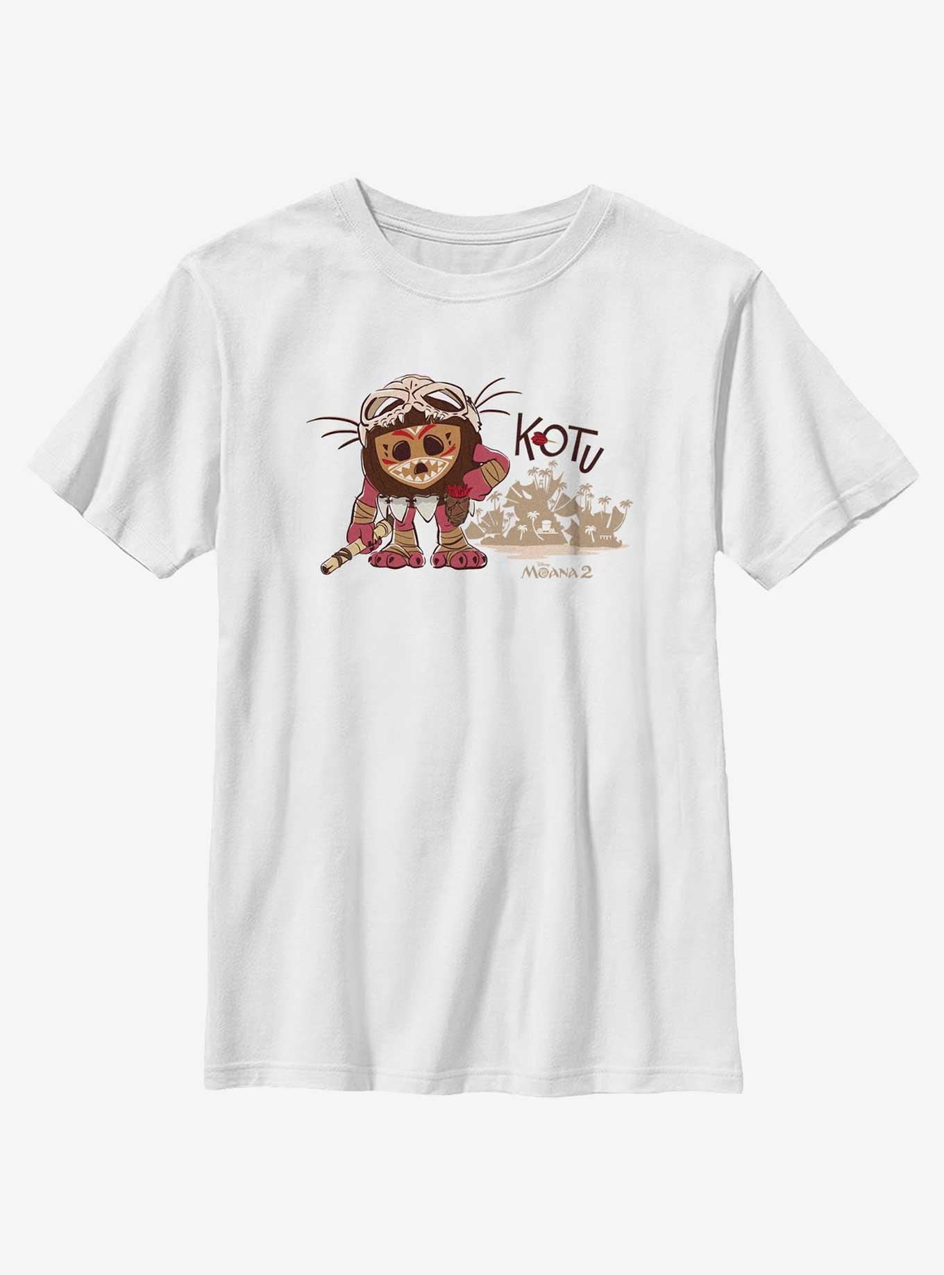 Disney Moana 2 Kotu Youth T-Shirt, WHITE, hi-res