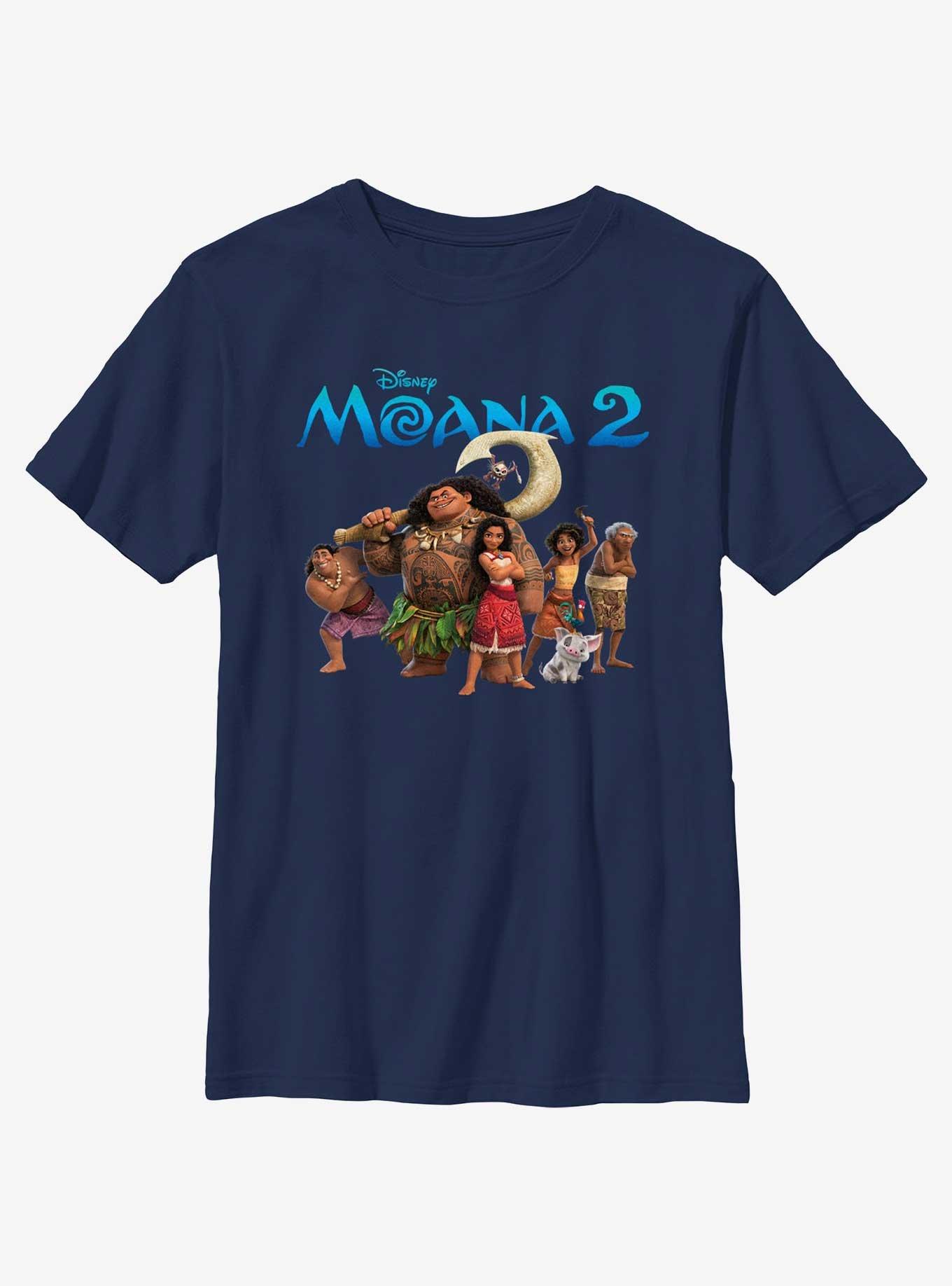 Disney Moana 2 Adventure Group Youth T-Shirt, , hi-res