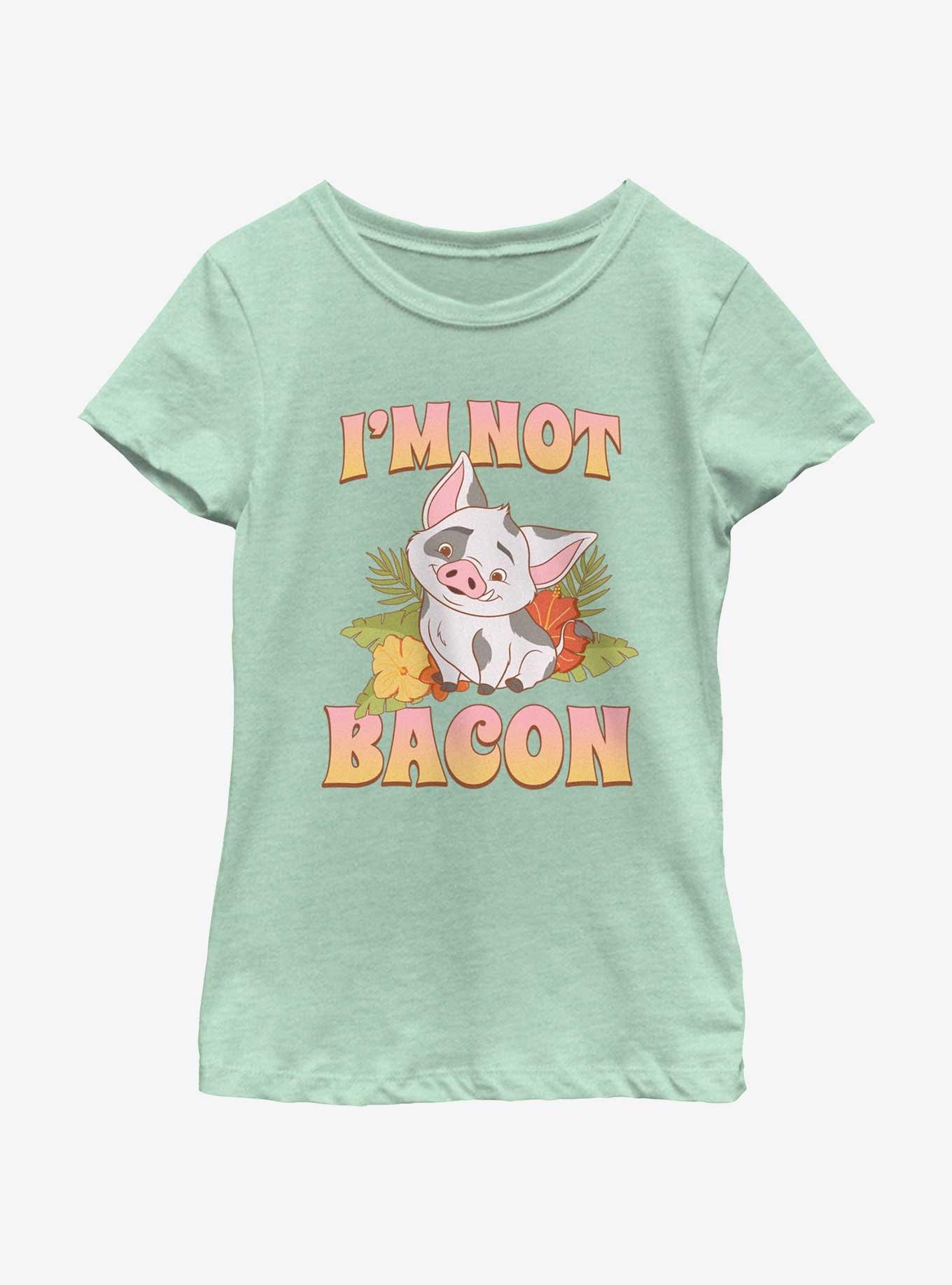 Disney Moana 2 Not Bacon Pua Youth Girls T-Shirt, , hi-res