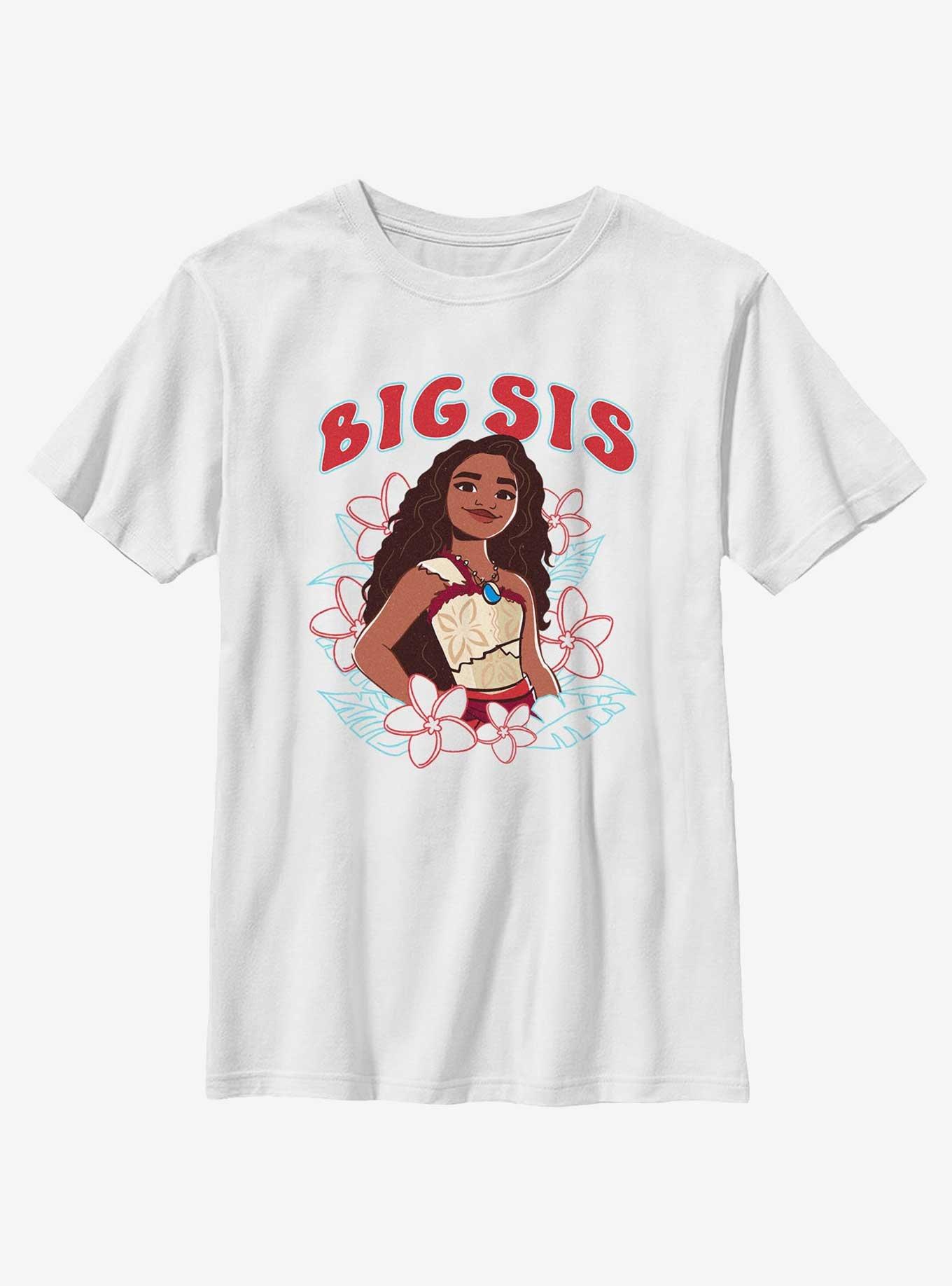 Disney Moana 2 Big Sis Moana Youth T-Shirt, WHITE, hi-res