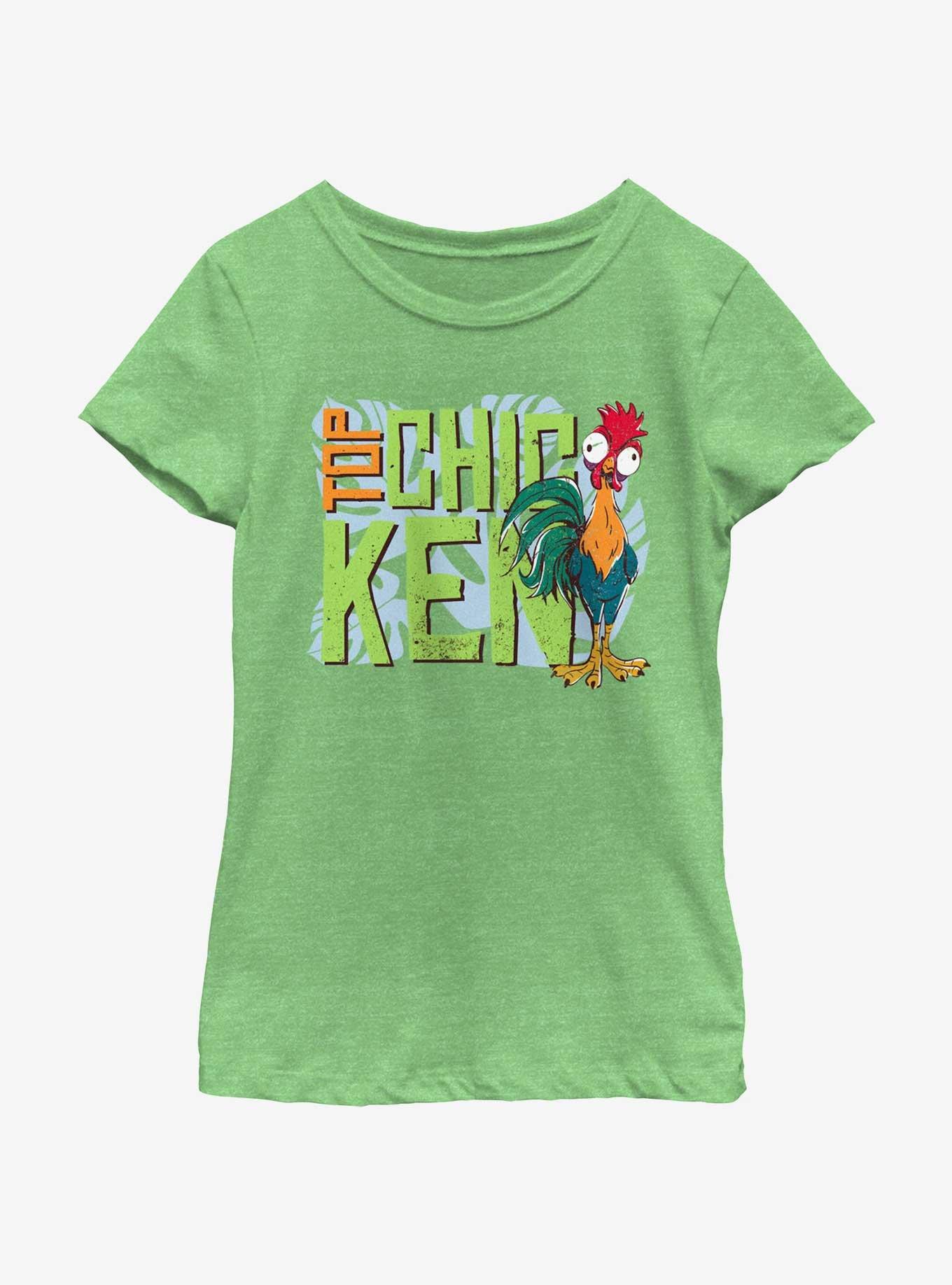 Disney Moana 2 Top Chicken Hei Hei Youth Girls T-Shirt, , hi-res