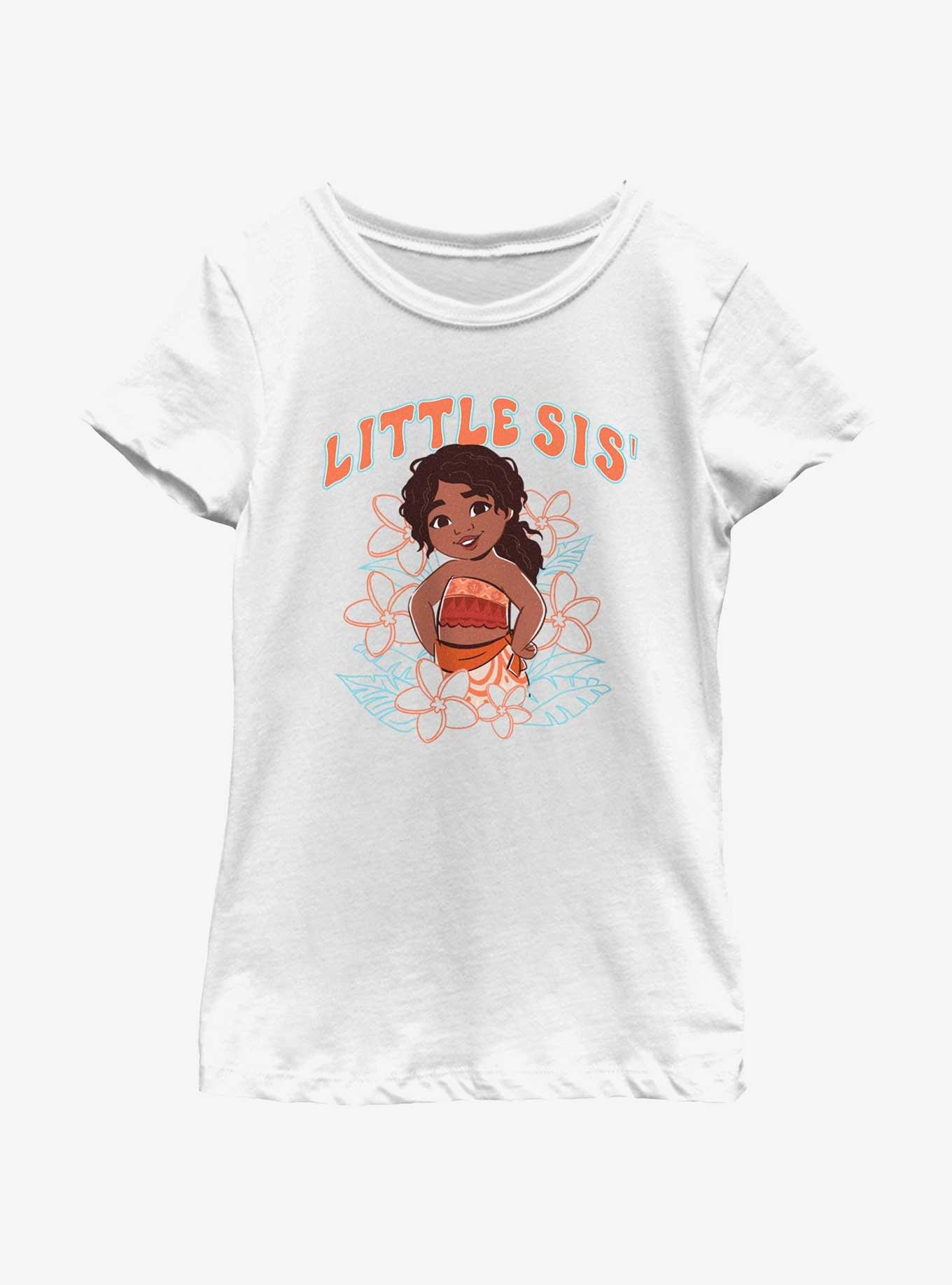 Disney Moana 2 Little Sis Simoa Youth Girls T-Shirt, WHITE, hi-res