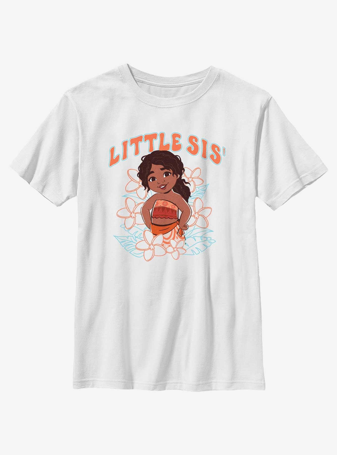 Disney Moana 2 Little Sis Simoa Youth T-Shirt, WHITE, hi-res