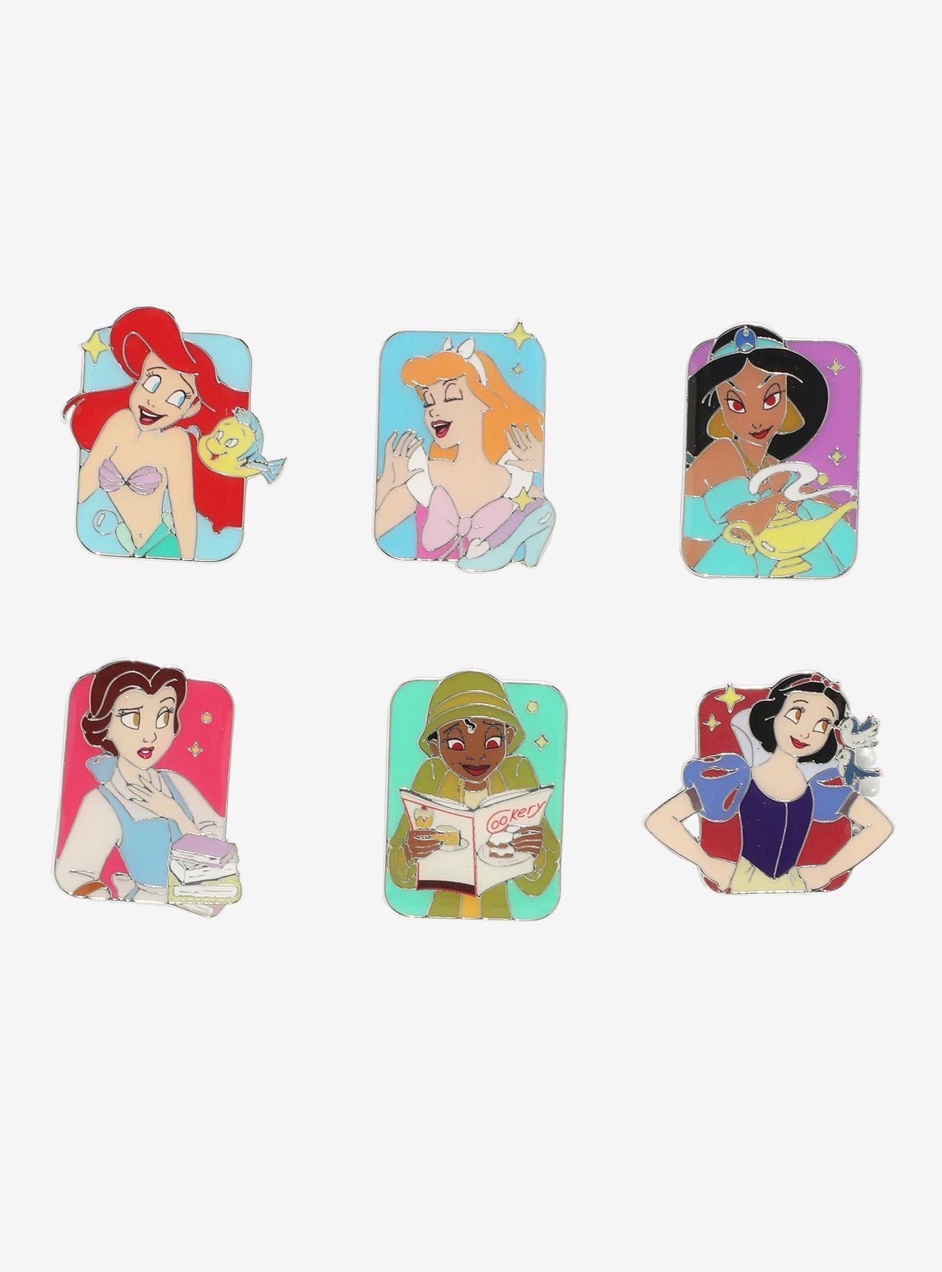 Disney Princess Character Pose Blind Box Enamel Pin - BoxLunch Exclusive, , hi-res