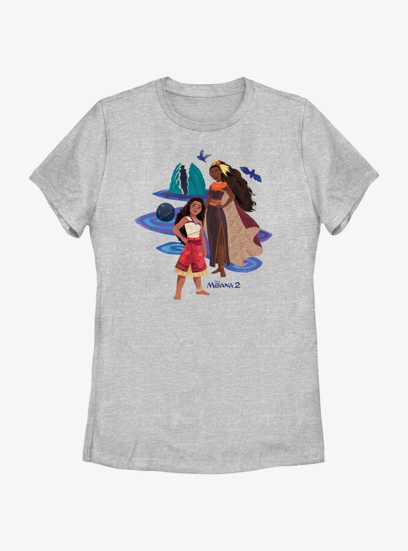 Disney Moana 2 Moana And Matangi Womens T-Shirt, , hi-res