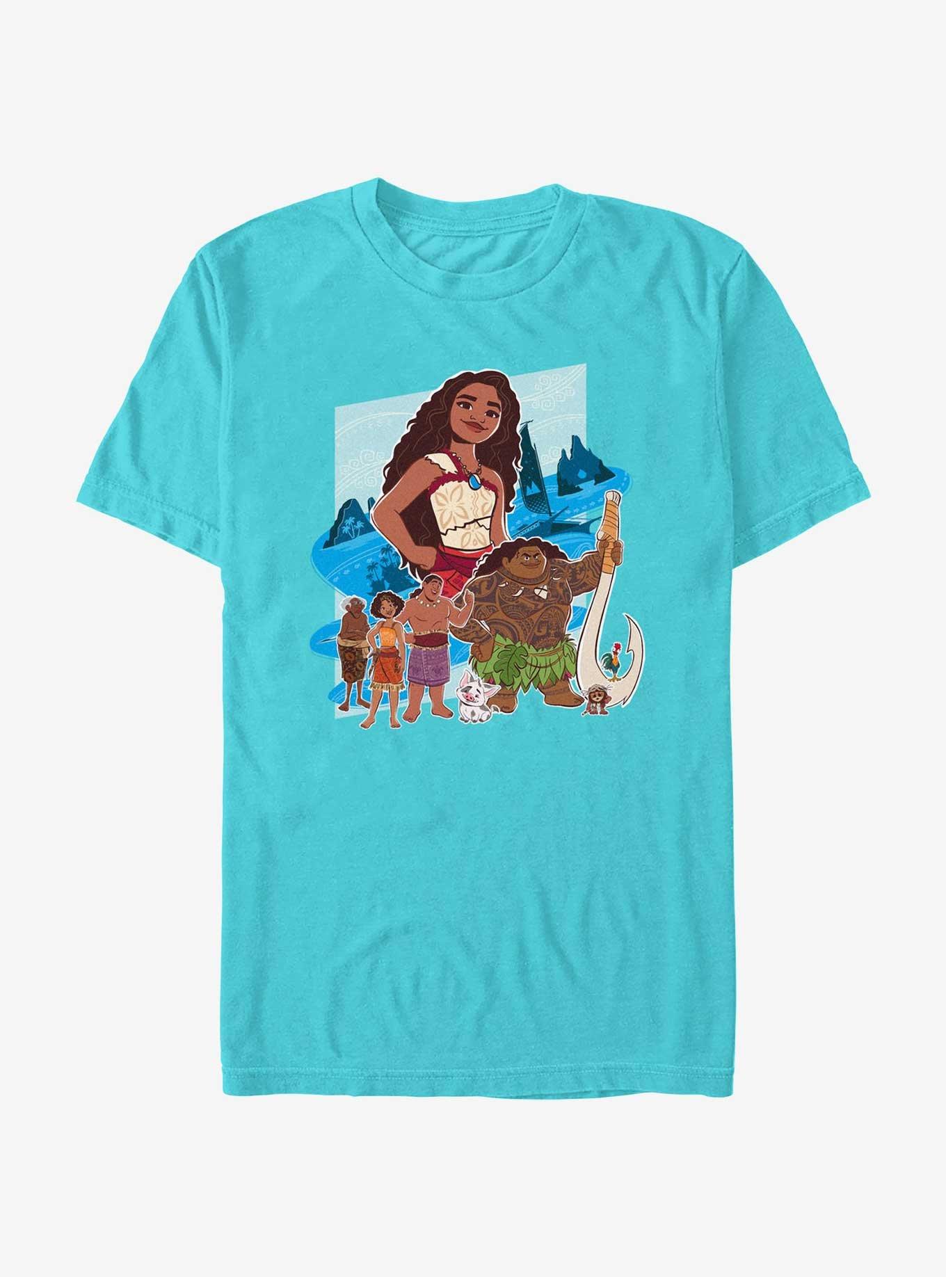 Disney Moana 2 Group T-Shirt, , hi-res