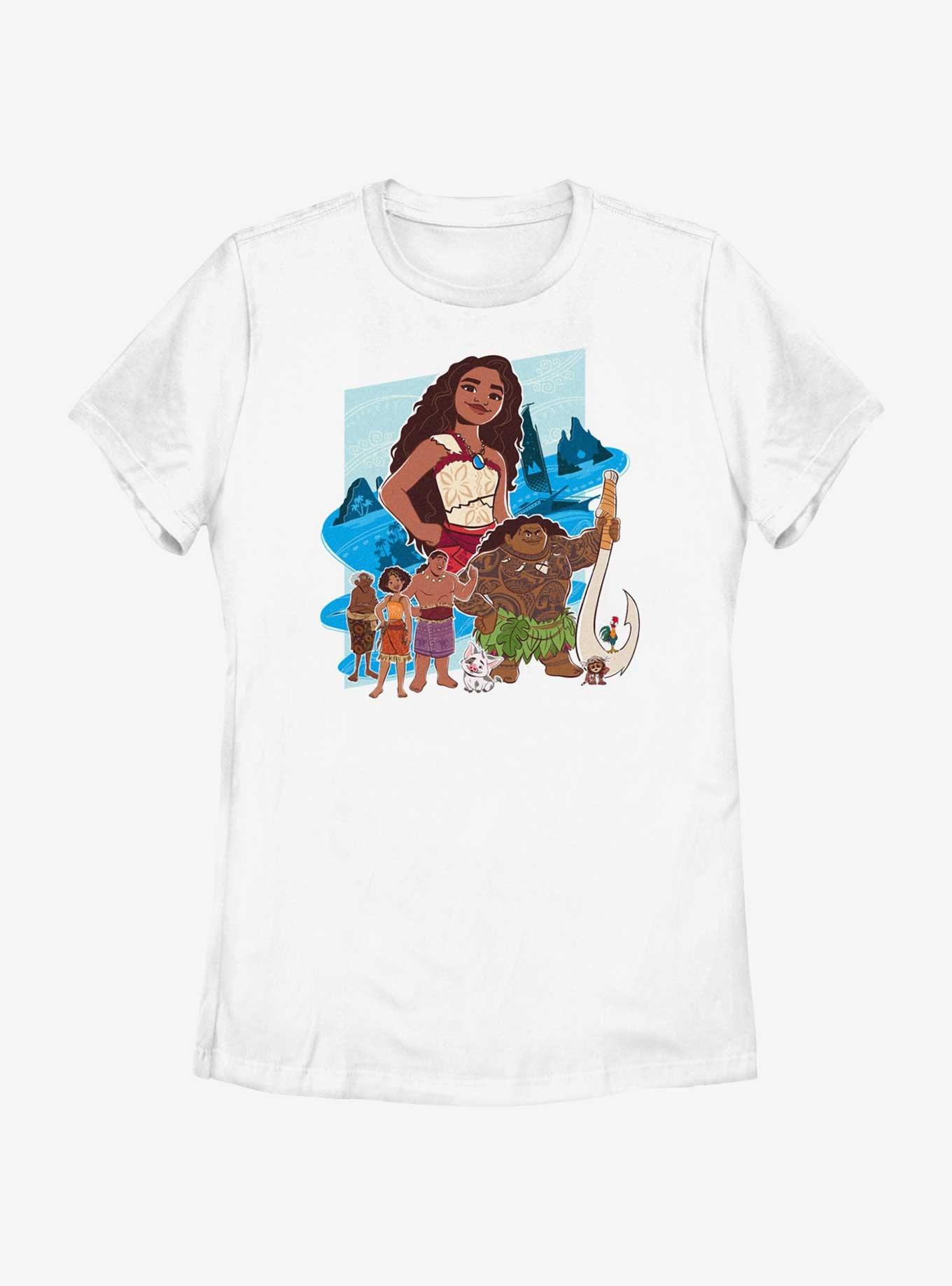 Disney Moana 2 Group Womens T-Shirt, , hi-res