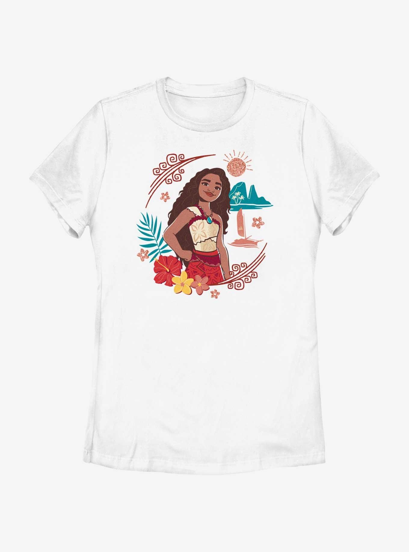 Disney Moana 2 Fearless Moana Womens T-Shirt, WHITE, hi-res