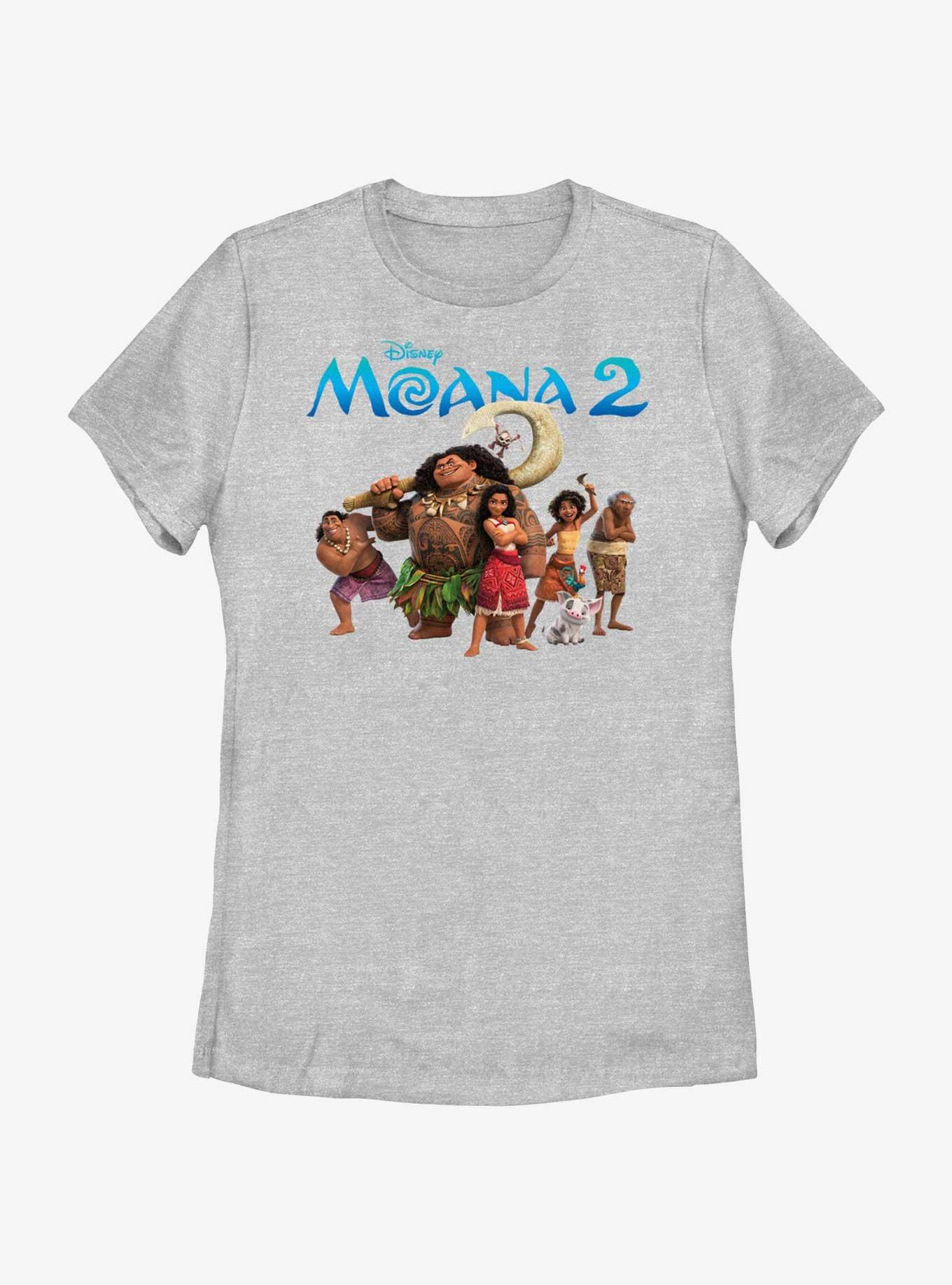 Disney Moana 2 Adventure Group Womens T-Shirt, , hi-res