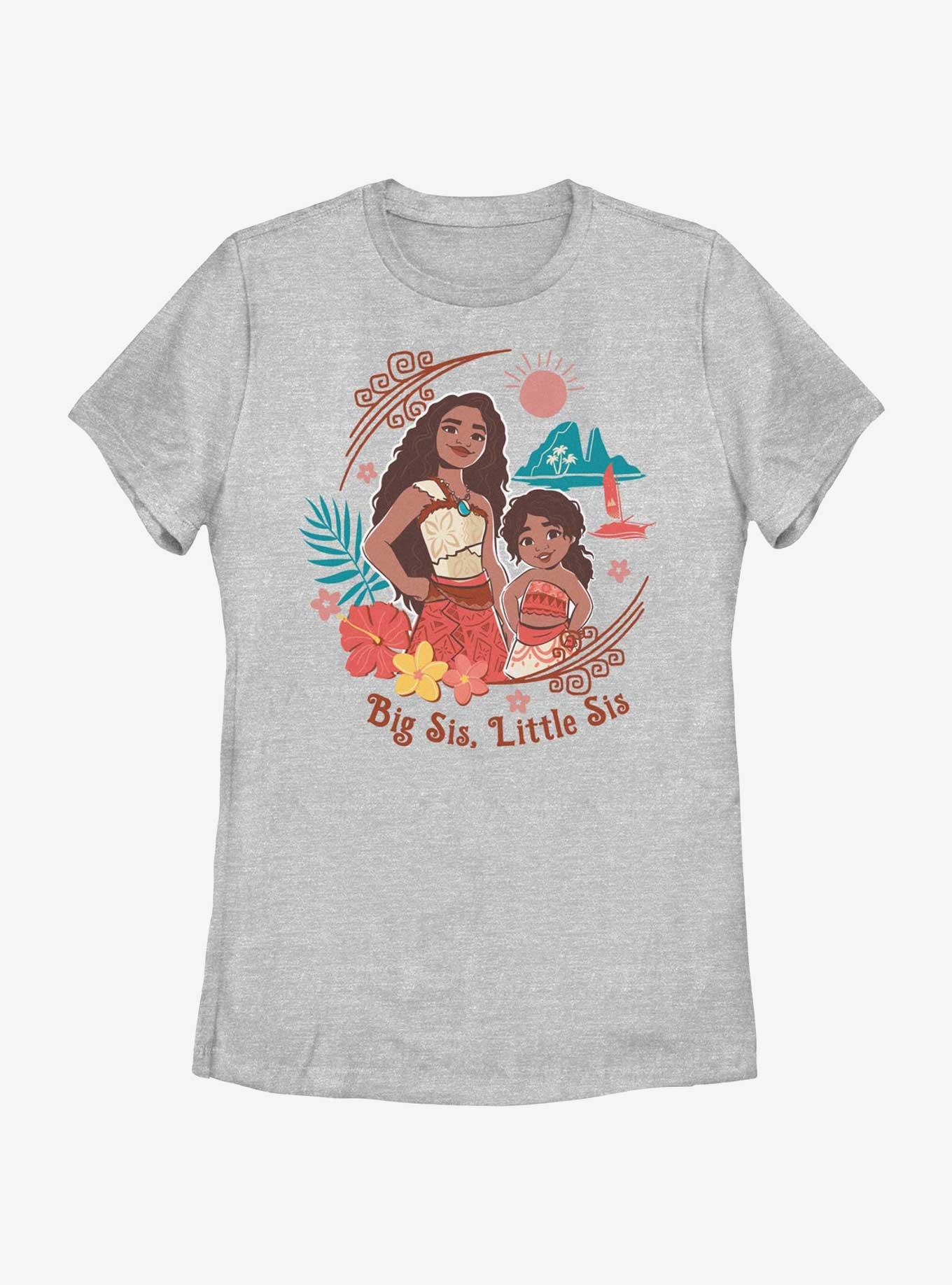 Disney Moana 2 Sister Love Womens T-Shirt, ATH HTR, hi-res