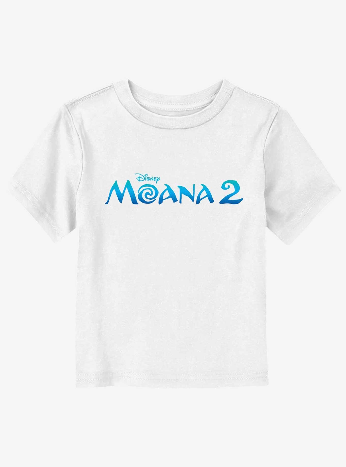 Disney Moana 2 Logo Toddler T-Shirt, WHITE, hi-res