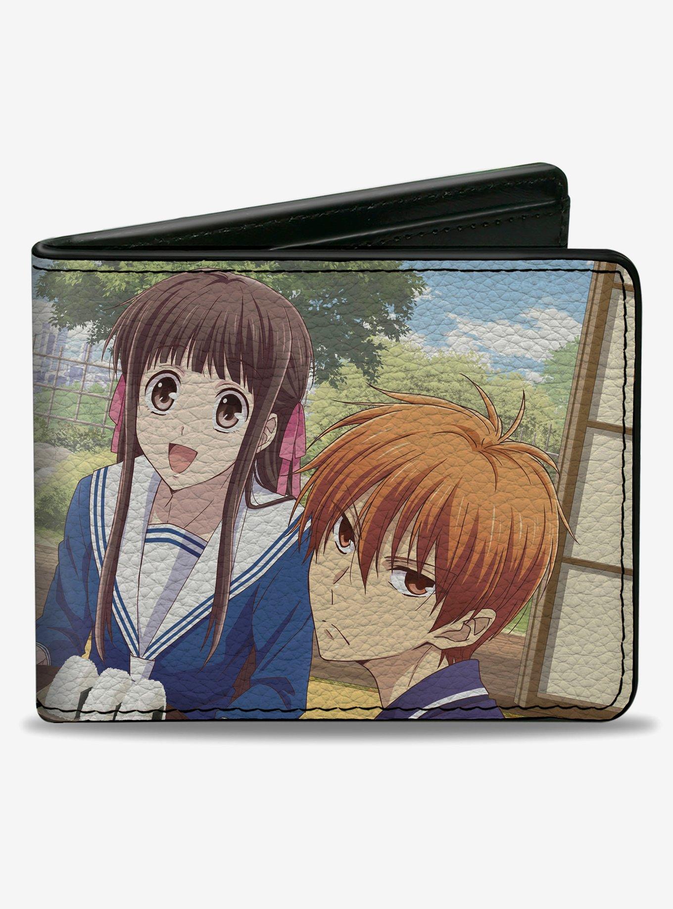 Fruits Basket Yuki Tohru Kyo Magazine Group Bifold Wallet, , hi-res