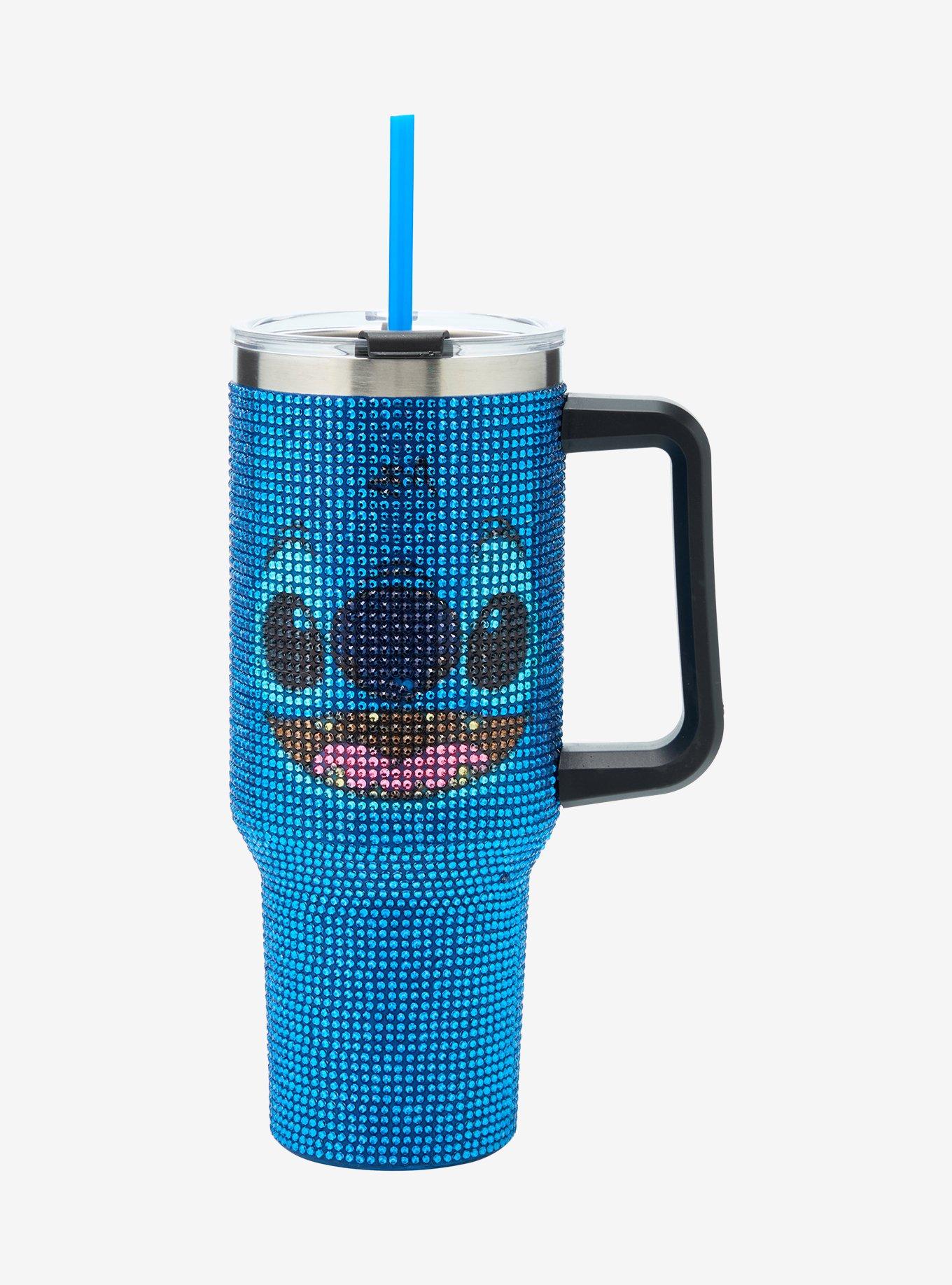 Disney Stitch Rhinestone Stainless Steel Travel Cup, , hi-res