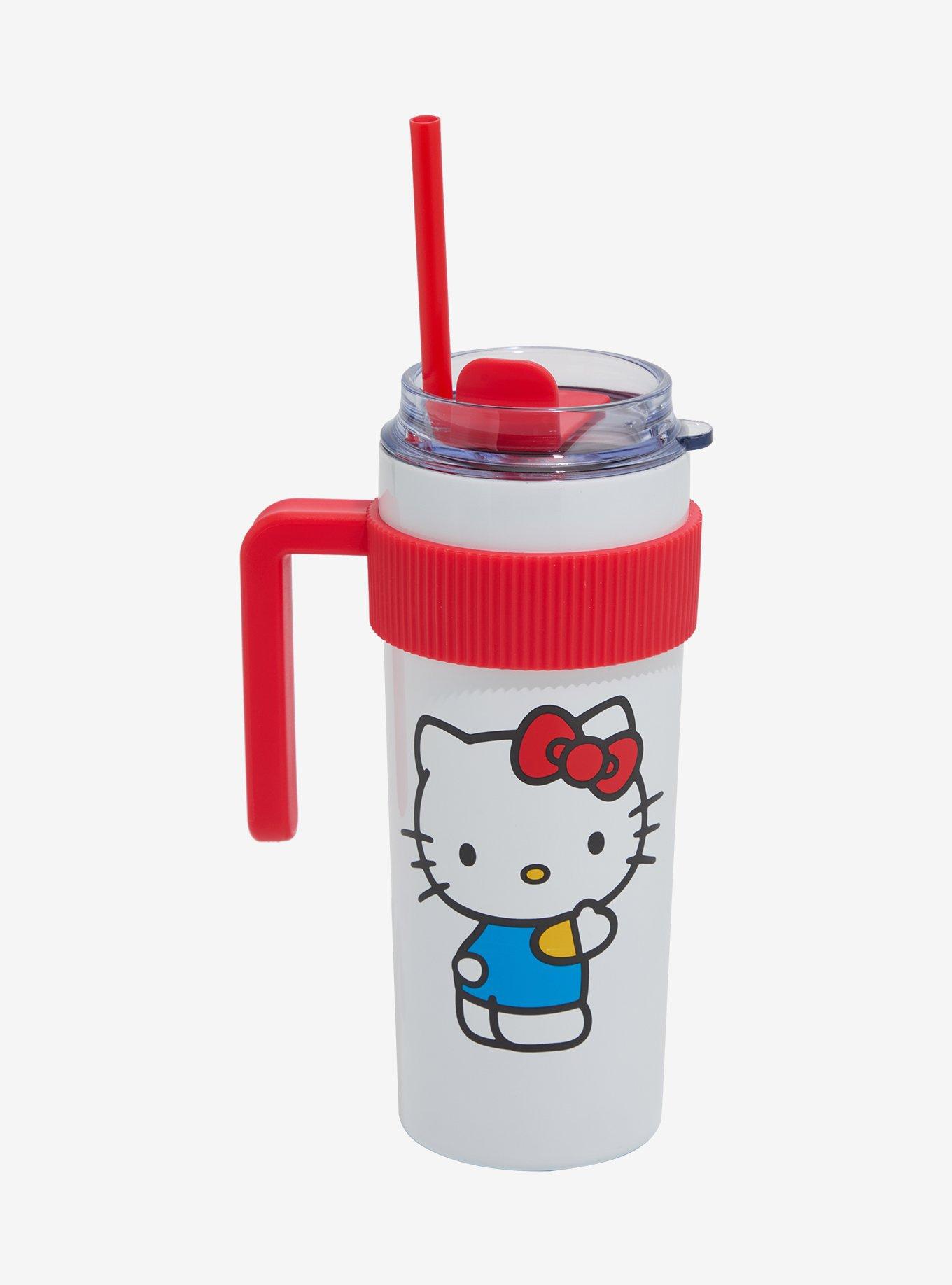 Hello Kitty Waving Stainless Steel Travel Cup, , hi-res