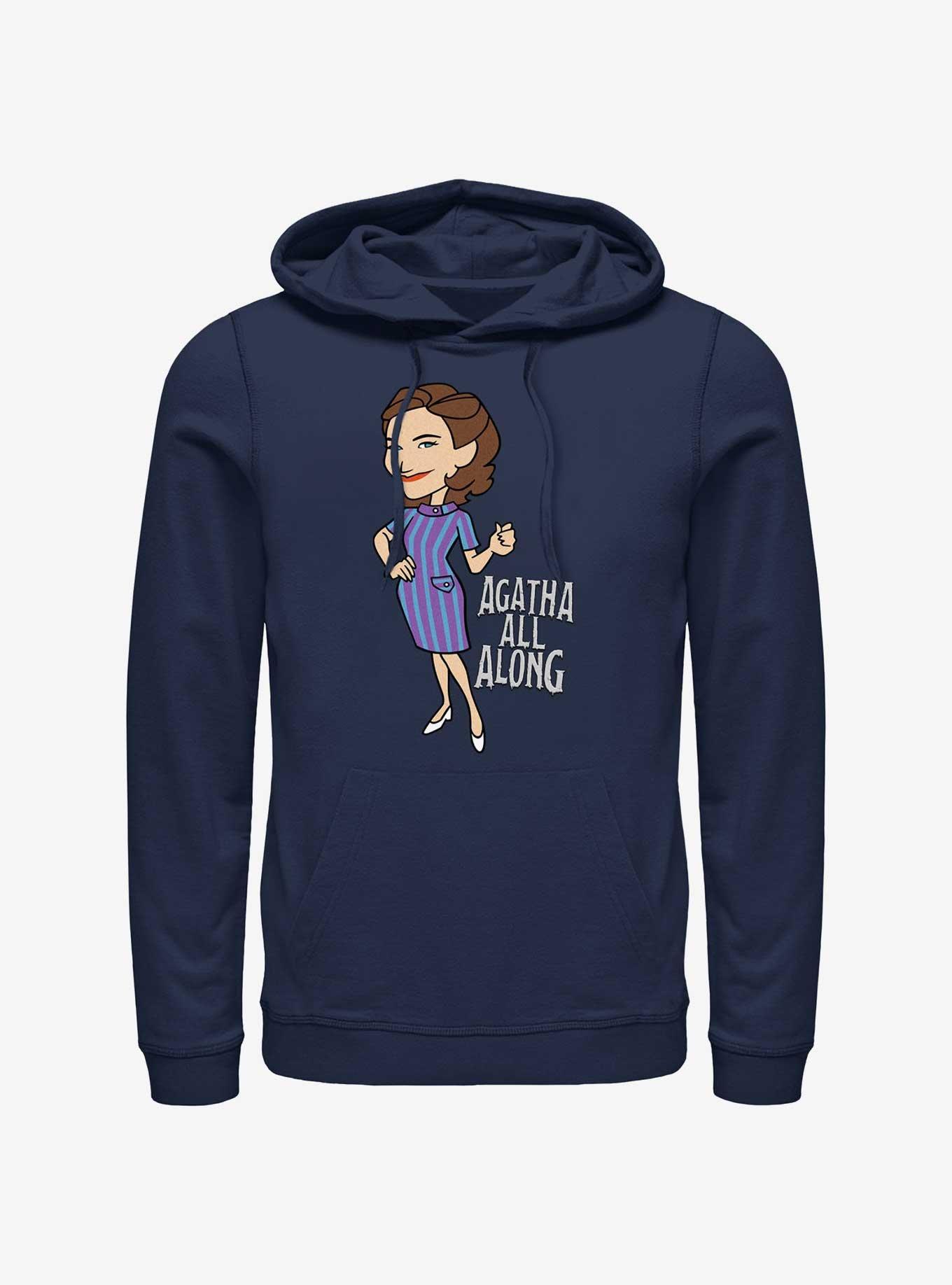 Marvel WandaVision Agatha All Along Hoodie