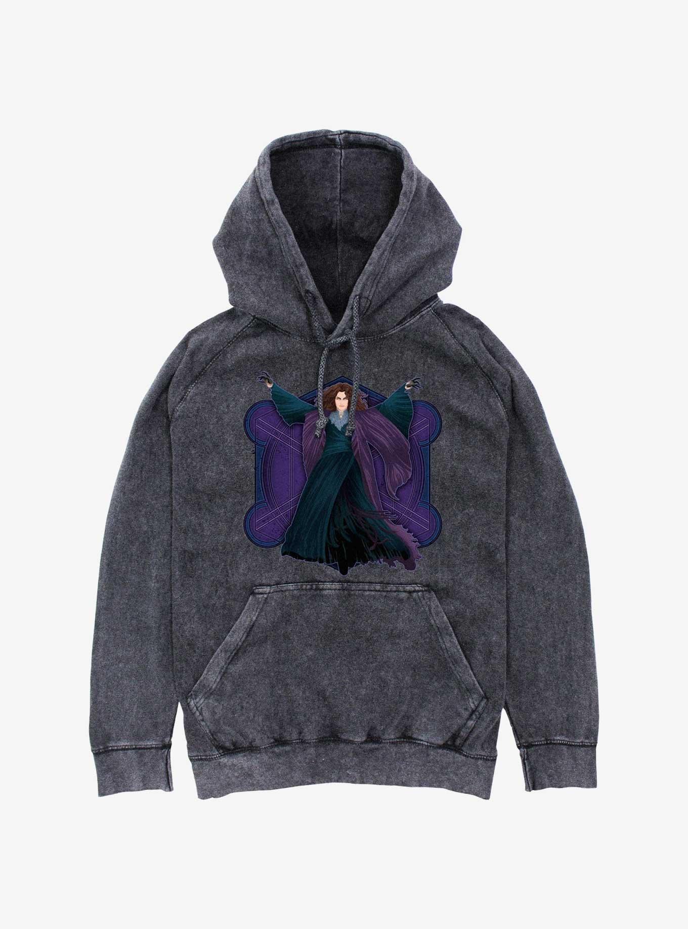 Marvel WandaVision Agatha Witch Mineral Wash Hoodie, , hi-res