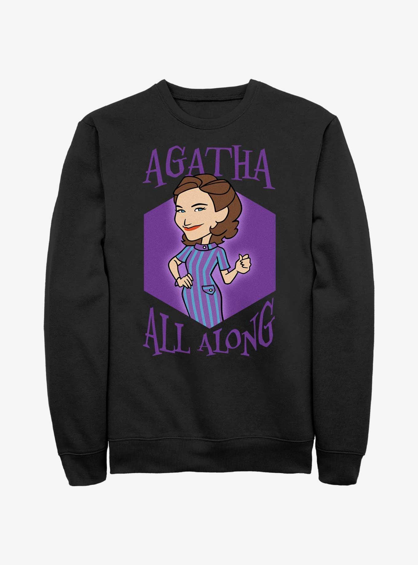 Marvel WandaVision Agatha Cartoon?Sweatshirt, , hi-res