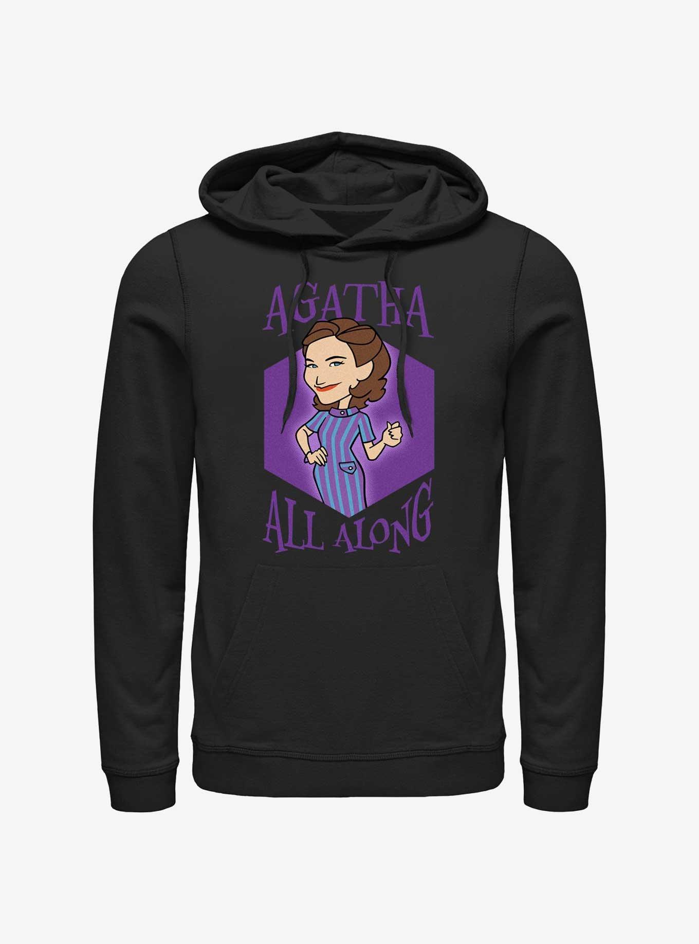 Marvel WandaVision Agatha Cartoon Hoodie, , hi-res