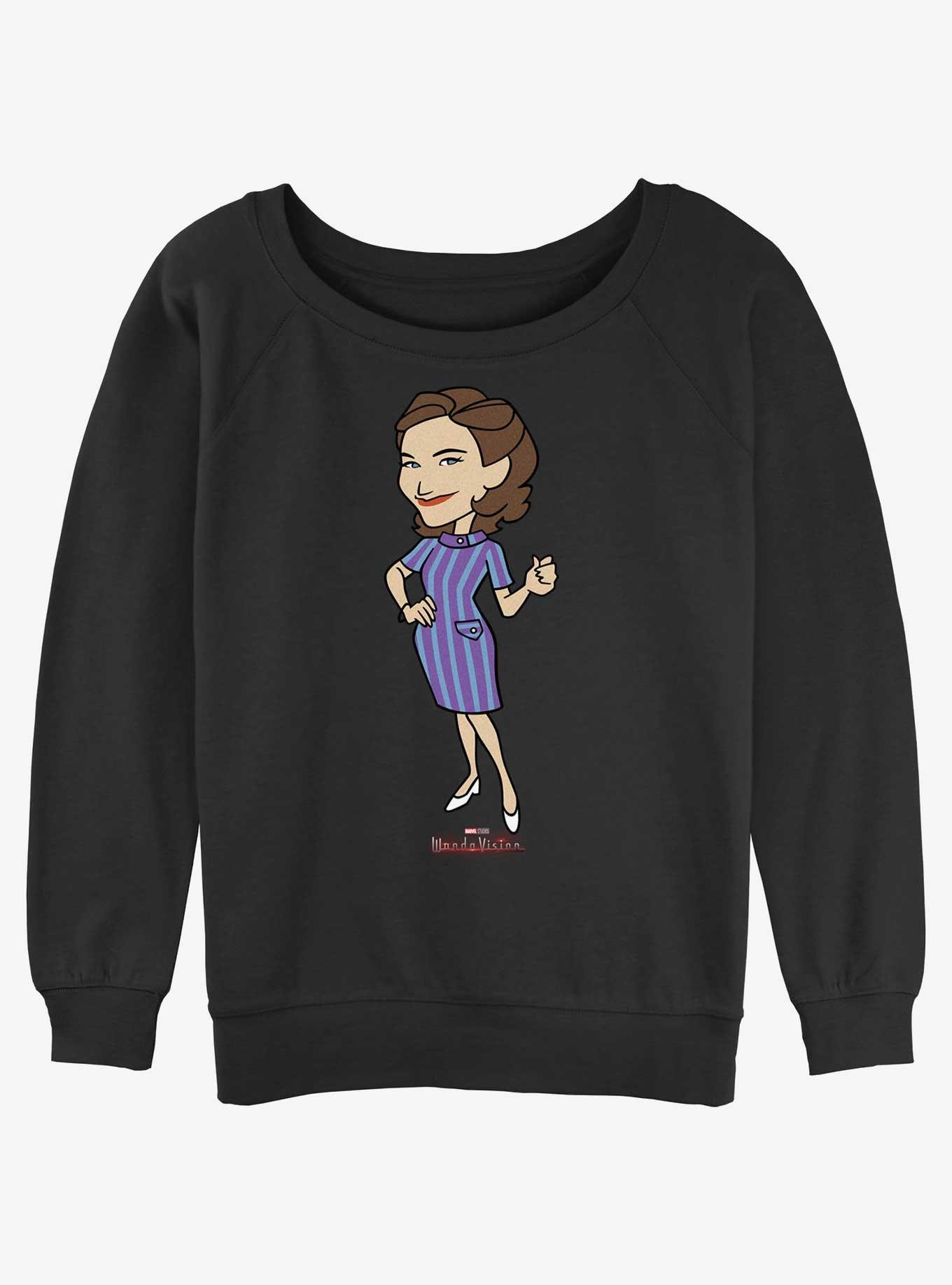 Marvel WandaVision Agatha One Of A Kind Girls Slouchy Sweatshirt, , hi-res