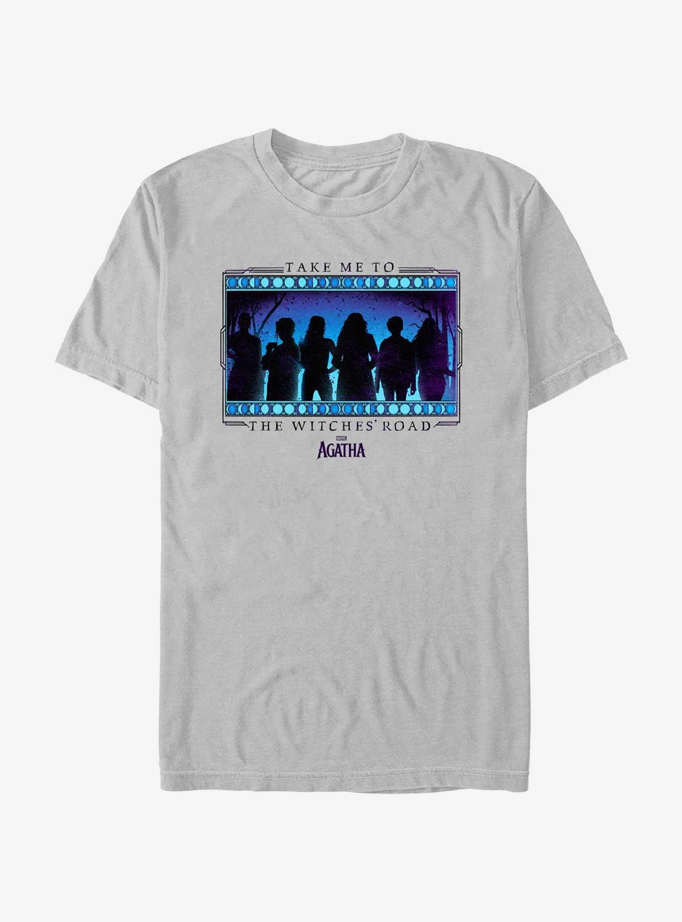 Marvel Agatha The Witches Road T-Shirt, SILVER, hi-res view 1