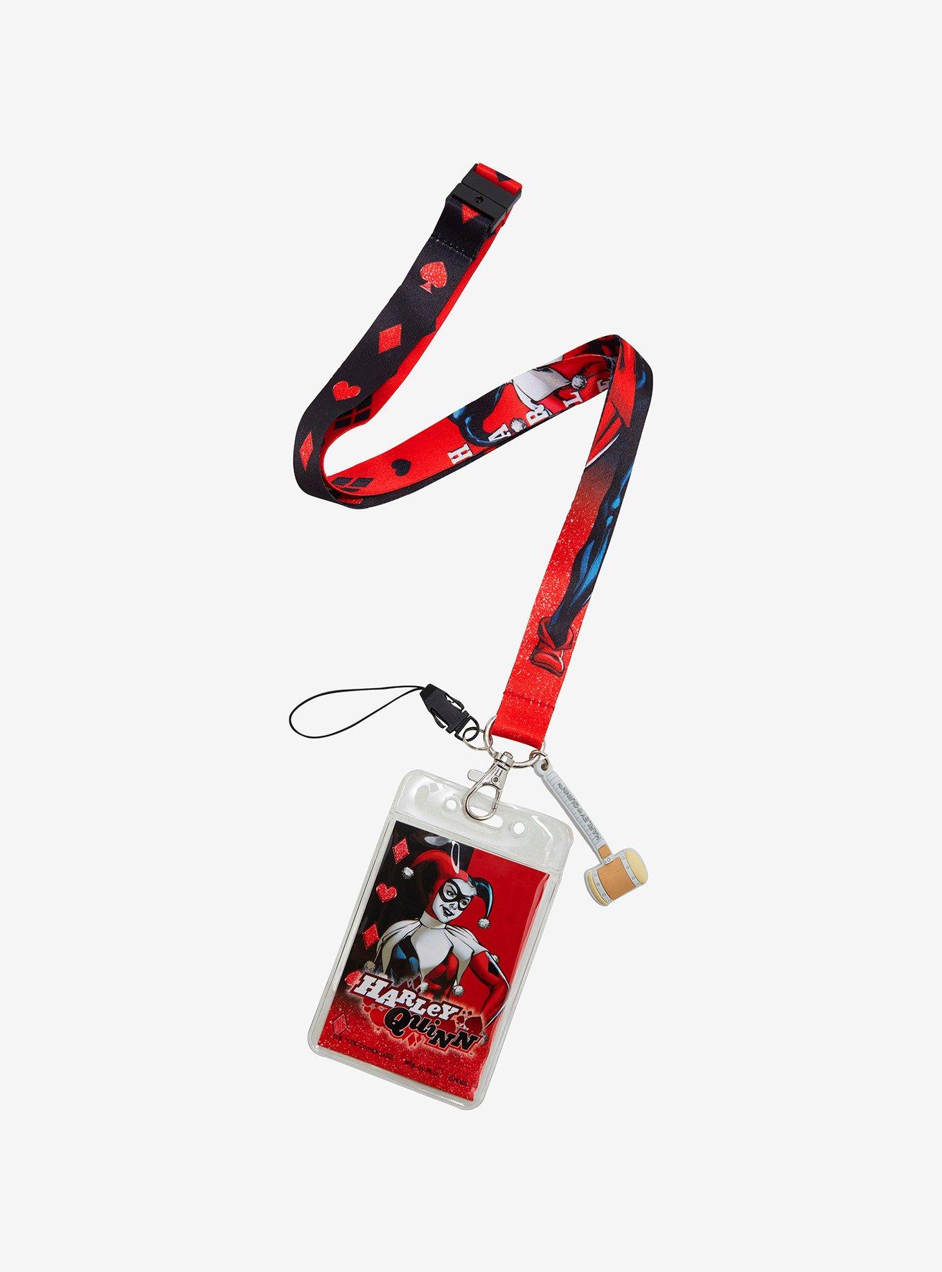 DC Comics Batman Harley Quinn Charm Lanyard, , hi-res