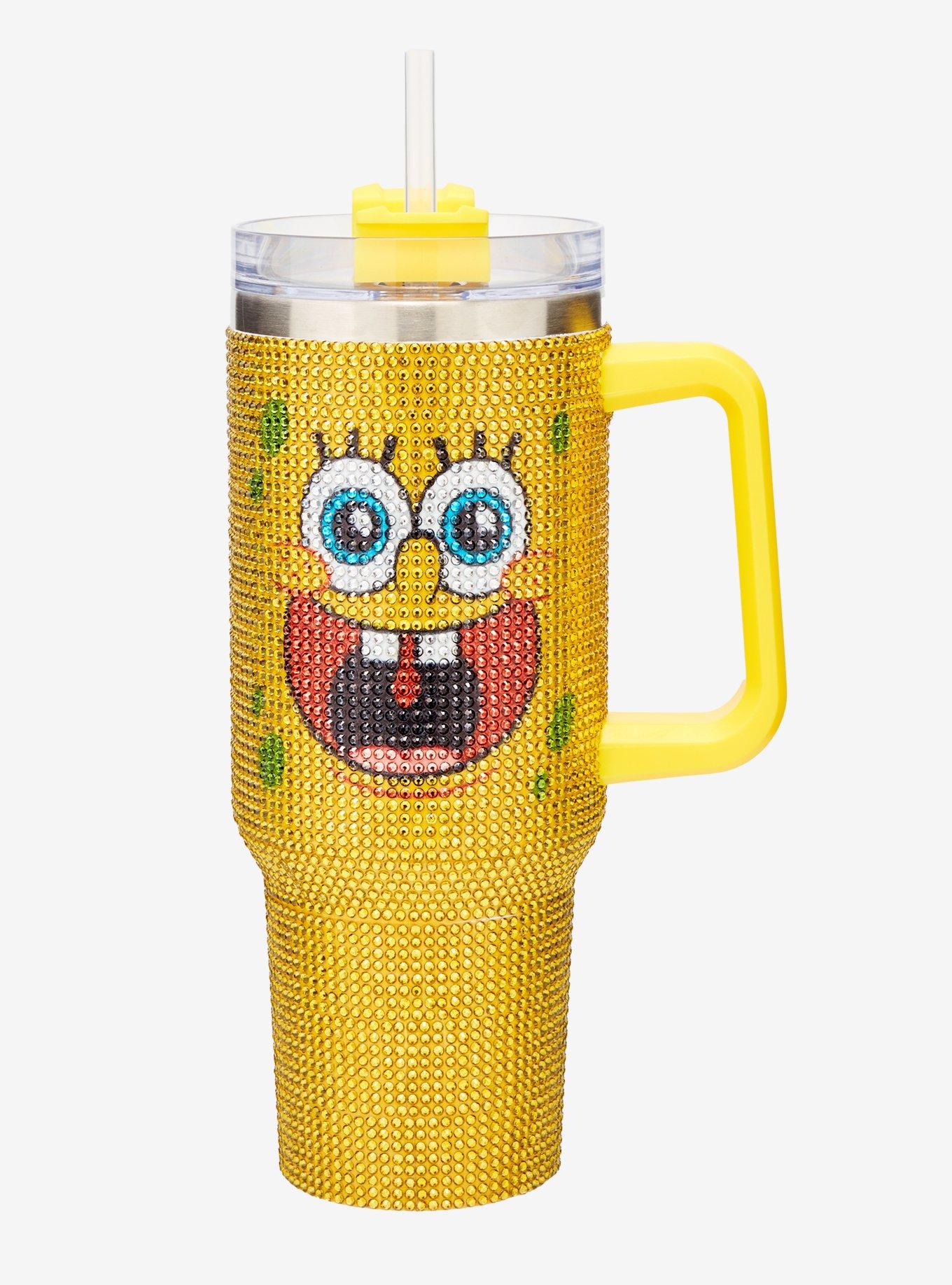 SpongeBob SquarePants Rhinestone Stainless Steel Travel Cup, , hi-res